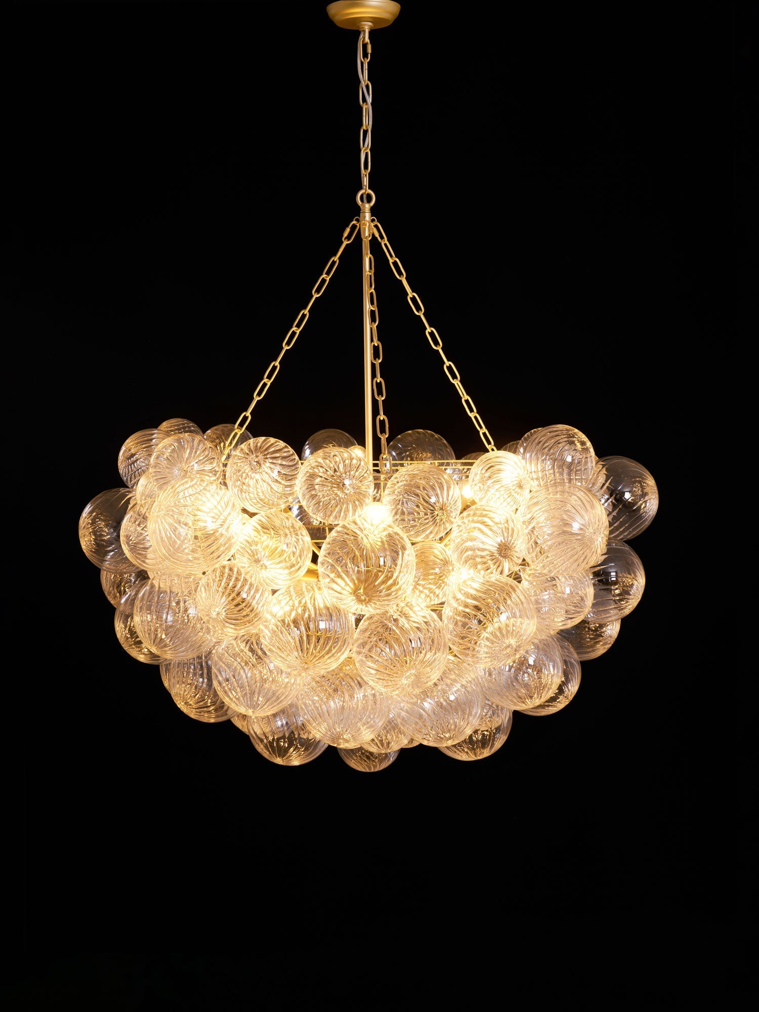 Talia Chandelier Glass Sphere Cascade - Letslighting