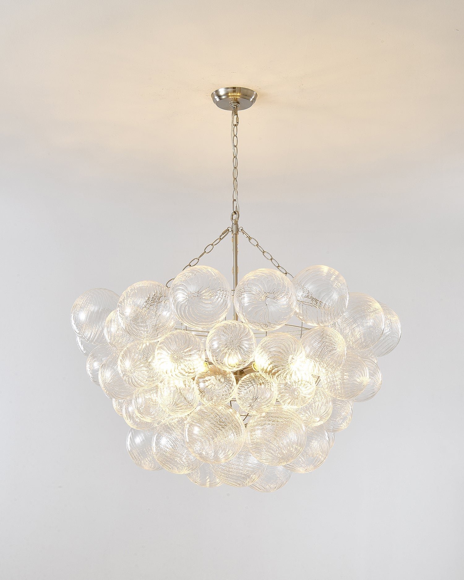 Talia Chandelier Glass Sphere Cascade - Letslighting