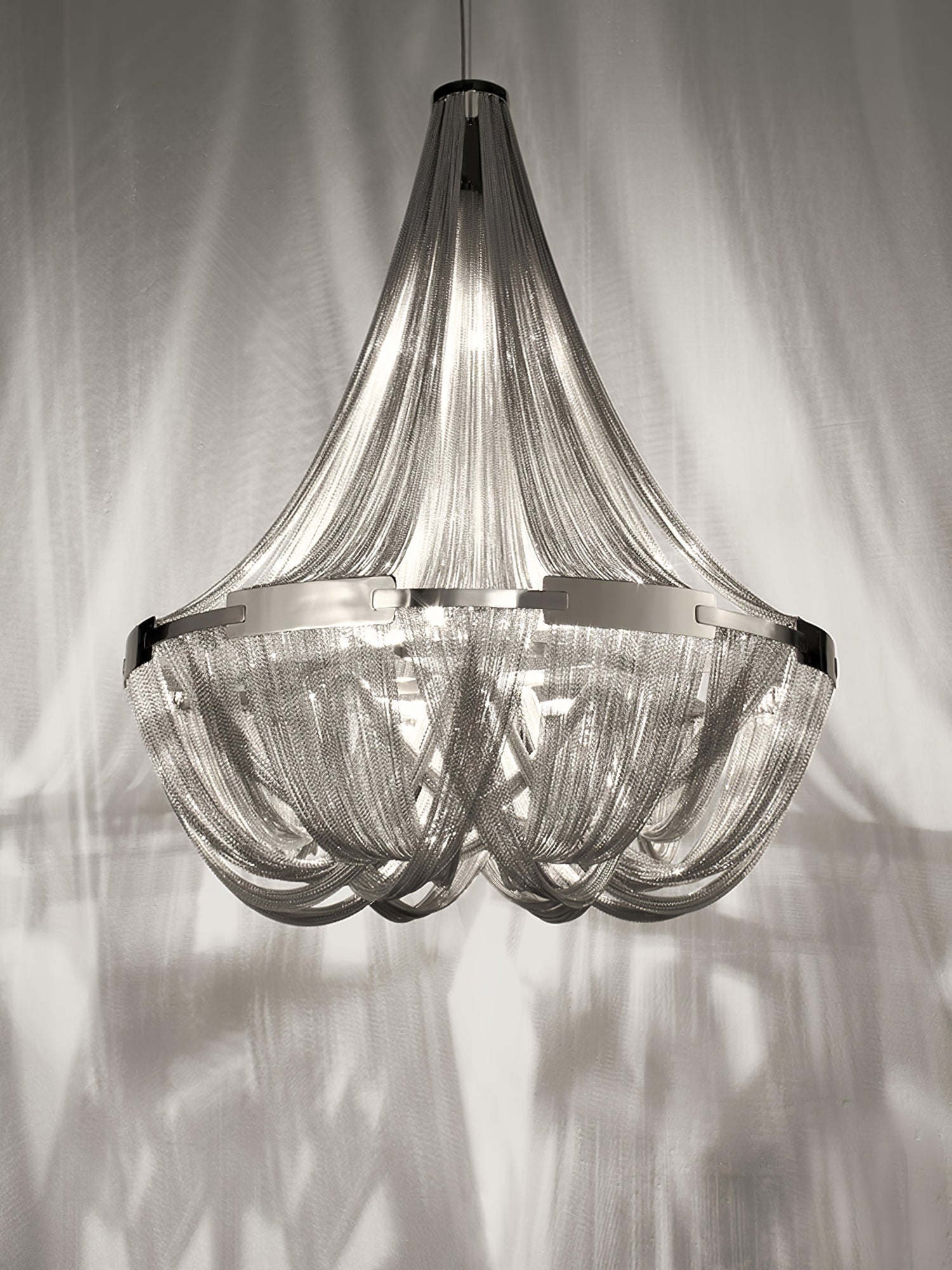 Solara Chandelier Tassel Aluminum Chain - Letslighting