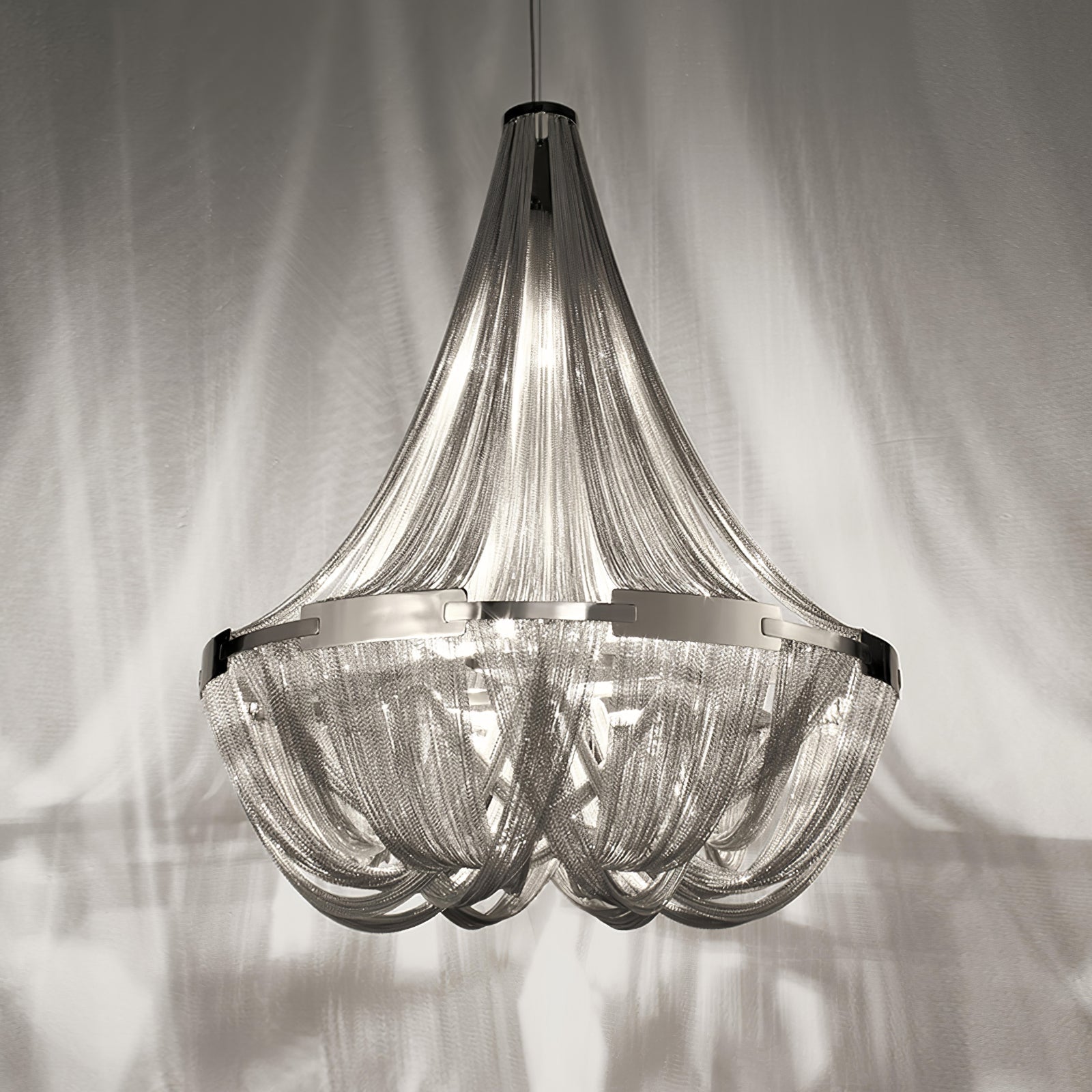 Solara Chandelier Tassel Aluminum Chain - Letslighting