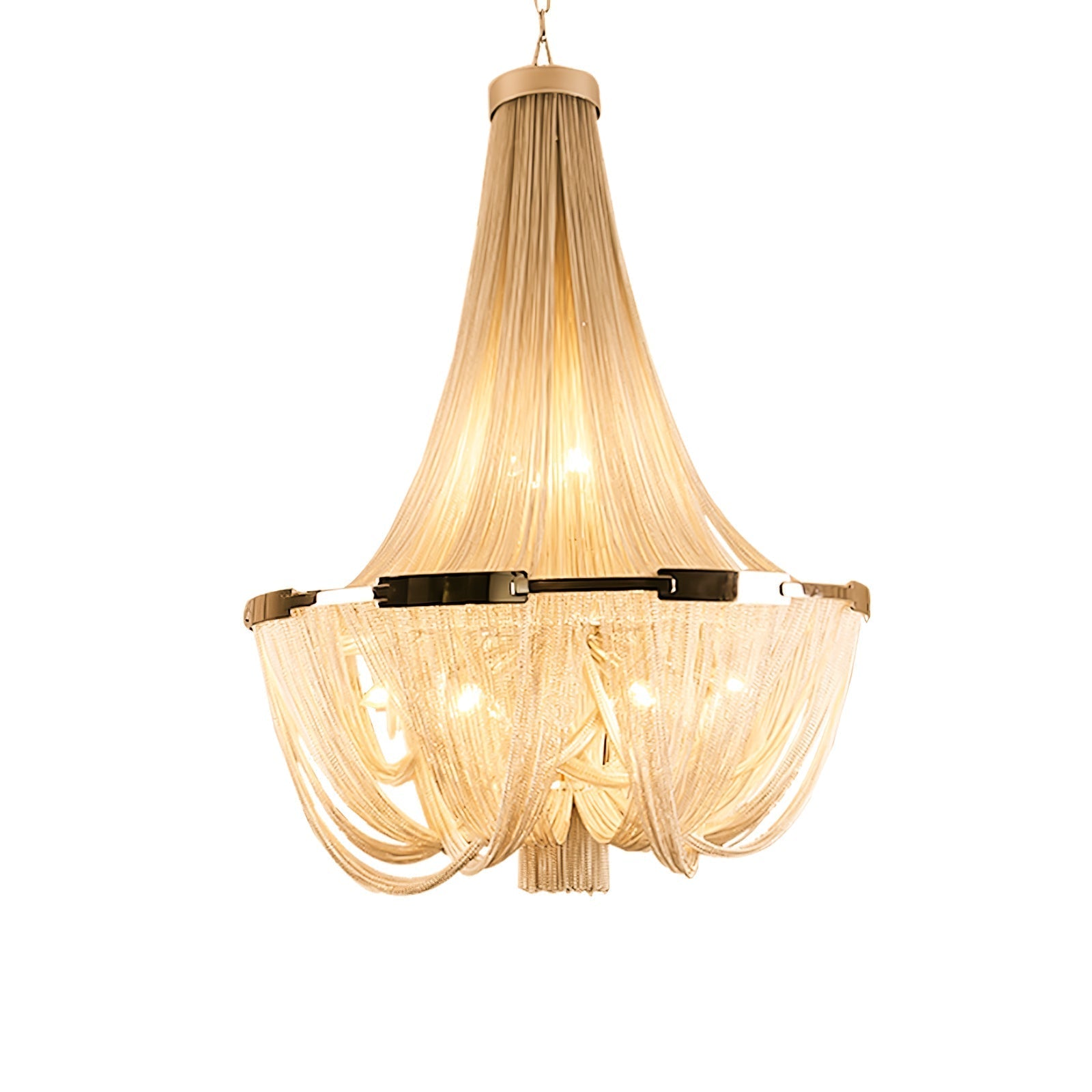 Solara Chandelier Tassel Aluminum Chain - Letslighting