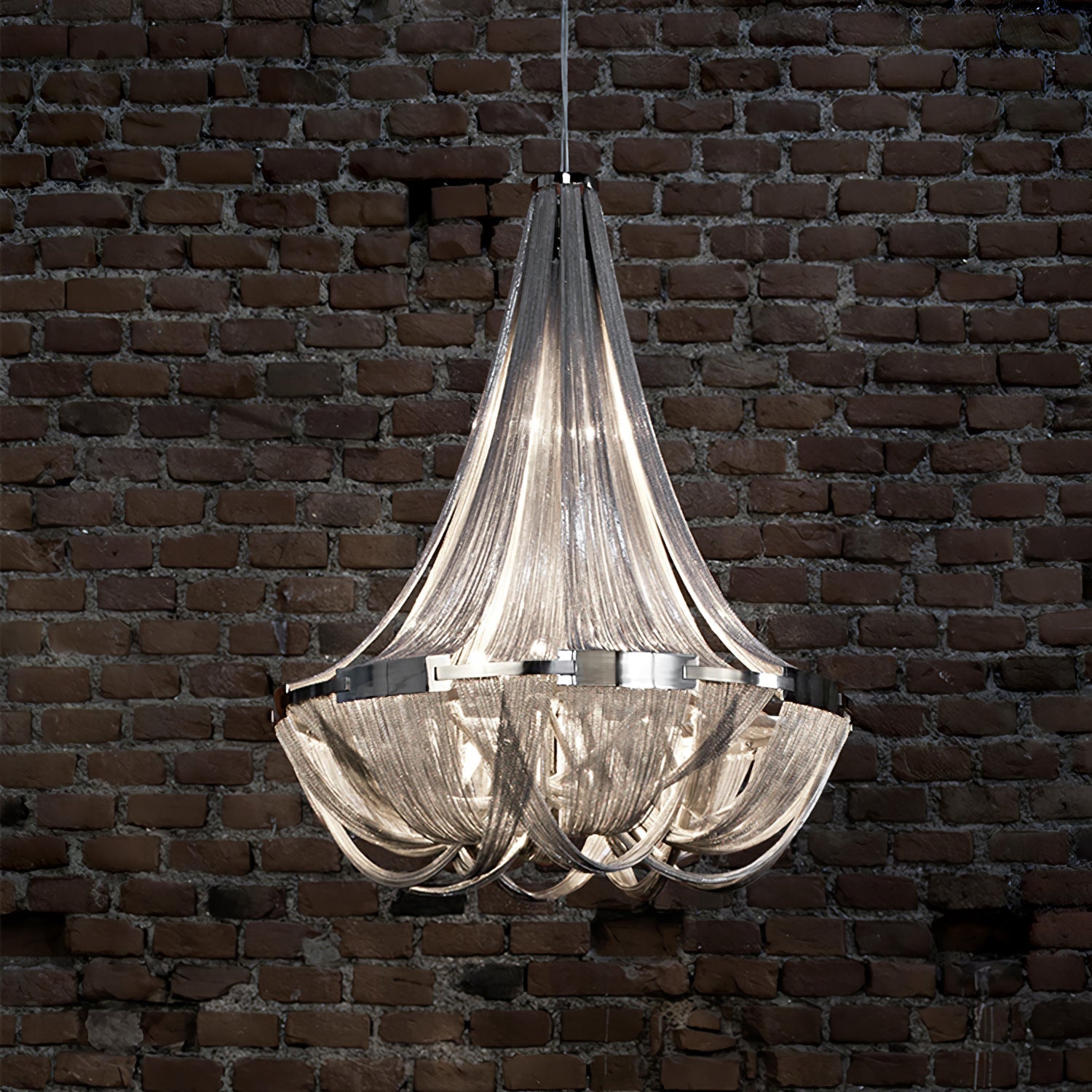 Solara Chandelier Tassel Aluminum Chain - Letslighting