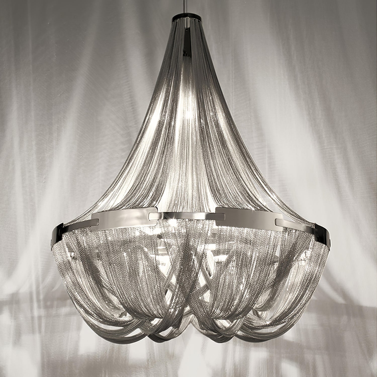 Solara Chandelier Tassel Aluminum Chain - Letslighting