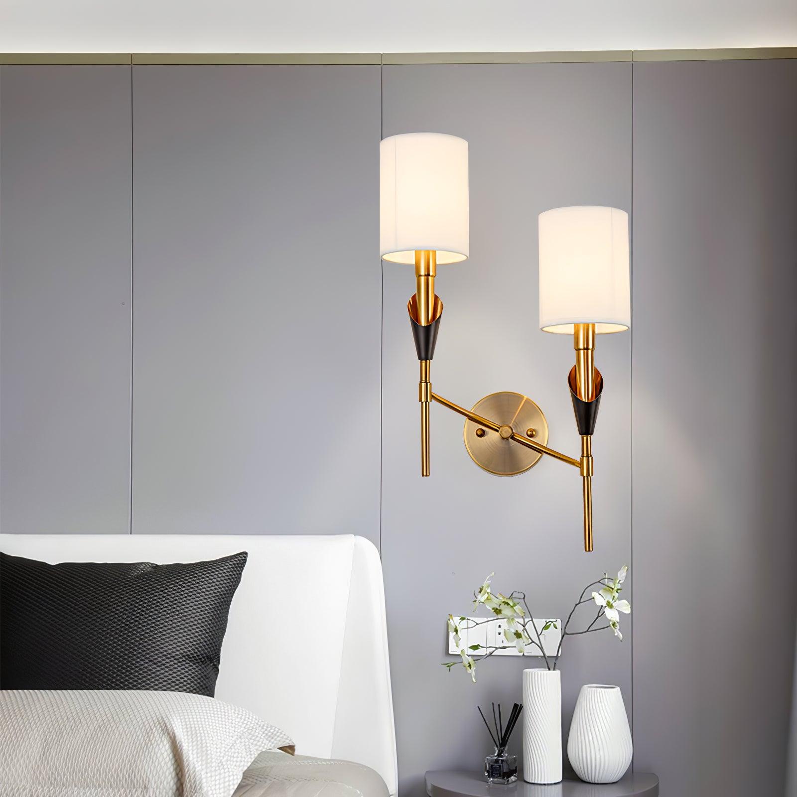 Eurzorira Fabric Wall Light - Letslighting