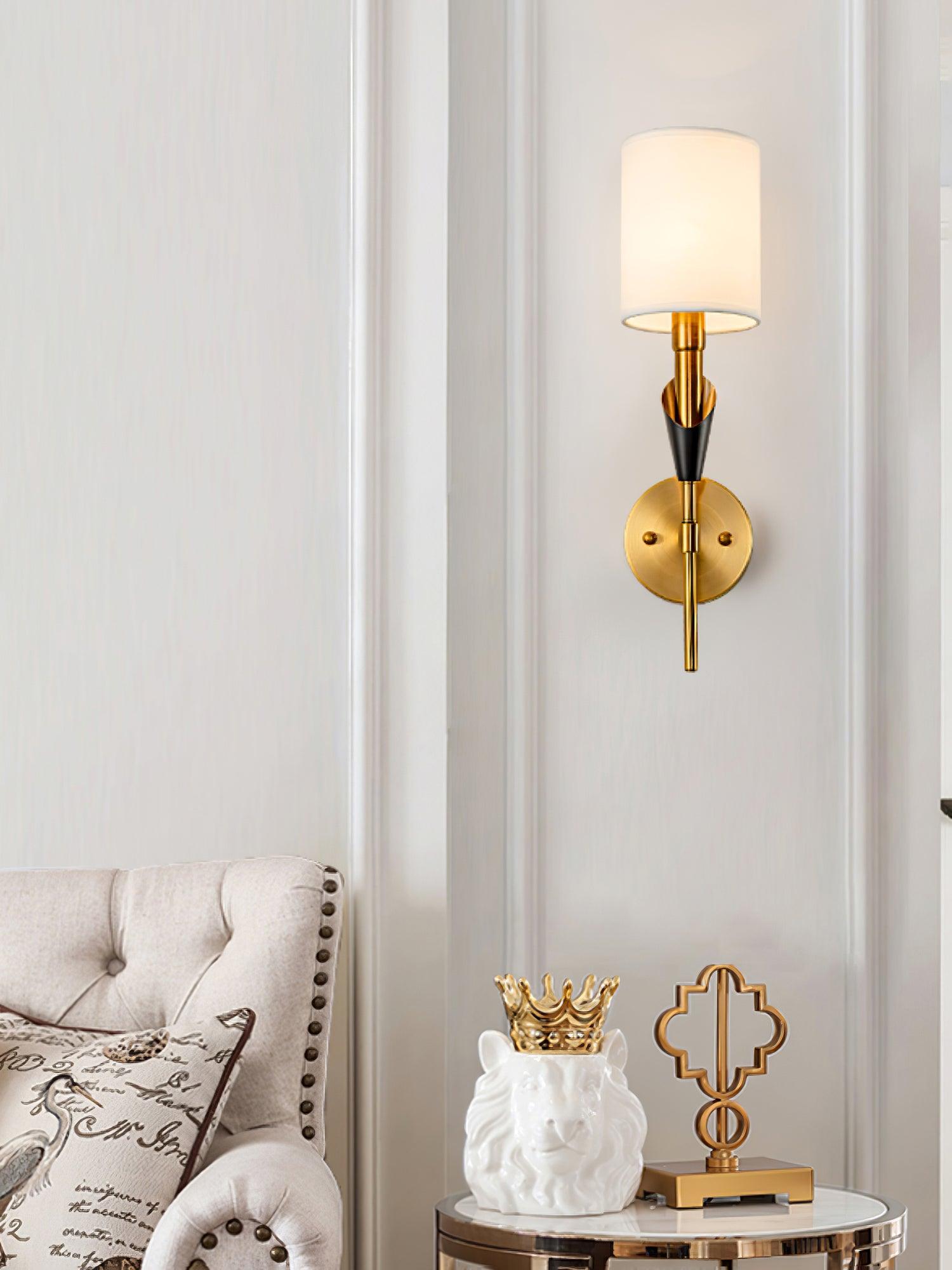 Eurzorira Fabric Wall Light - Letslighting