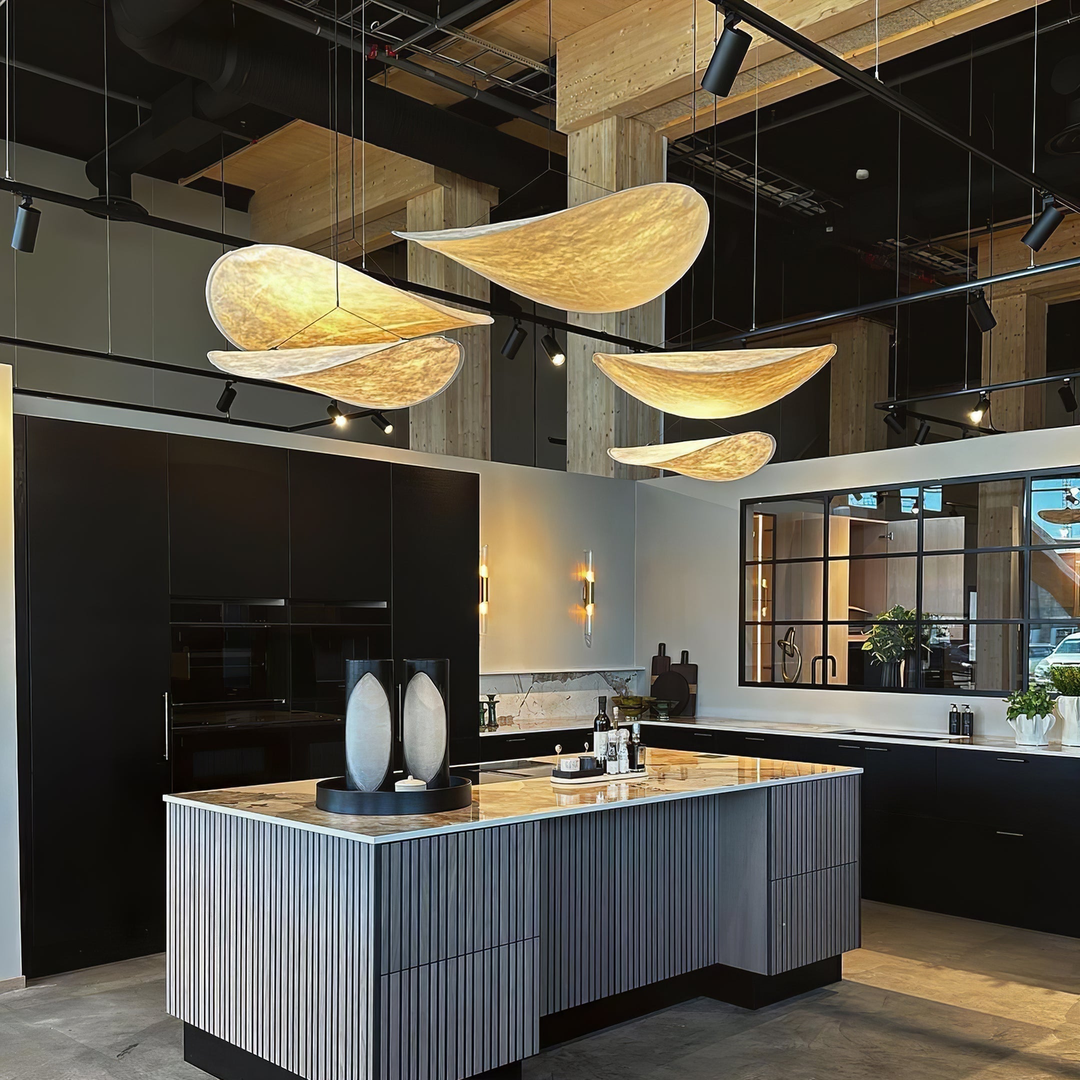 Tense Tyvek Pendant Lamp - Blowlighting