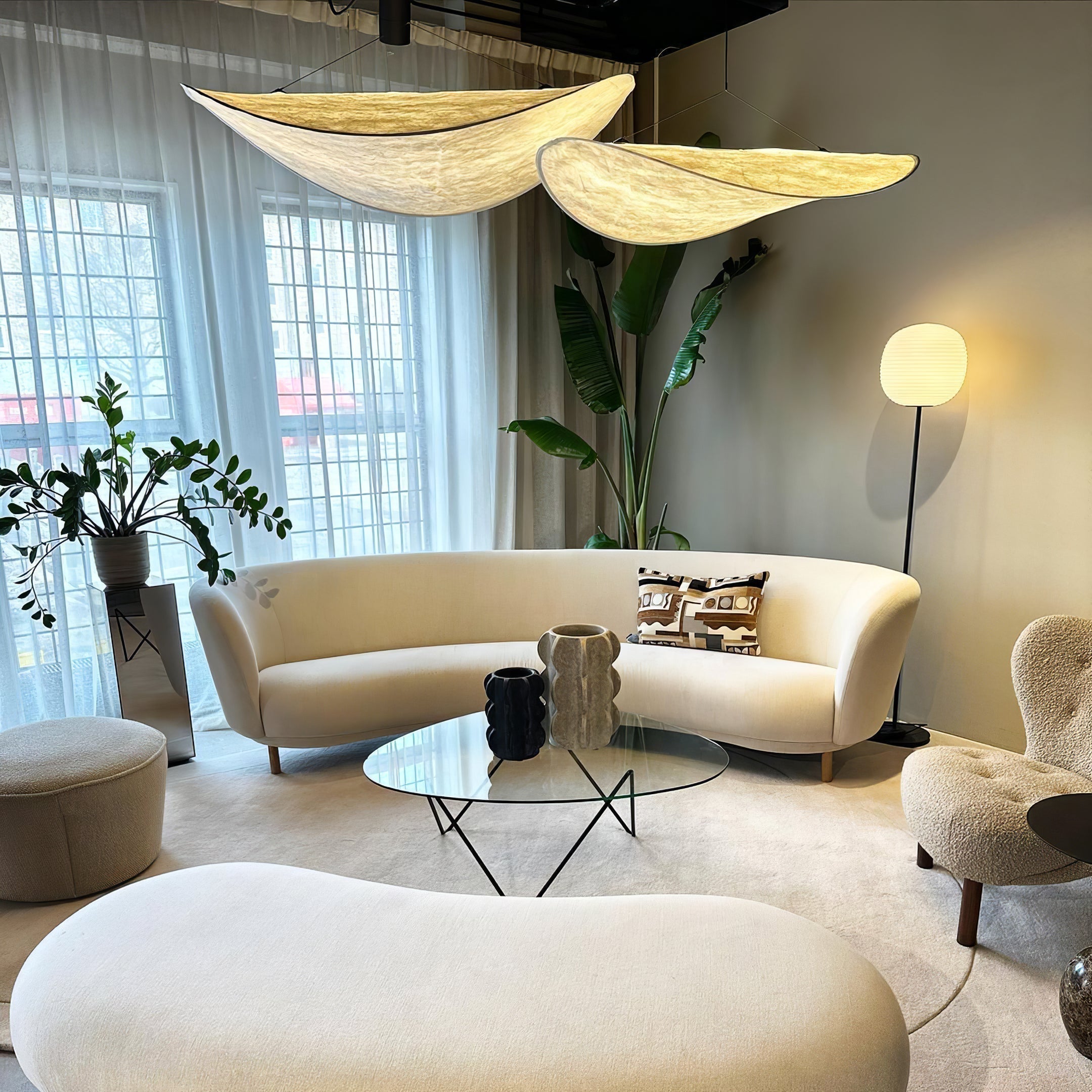 Tense Pendant Swag Light - Blowlighting