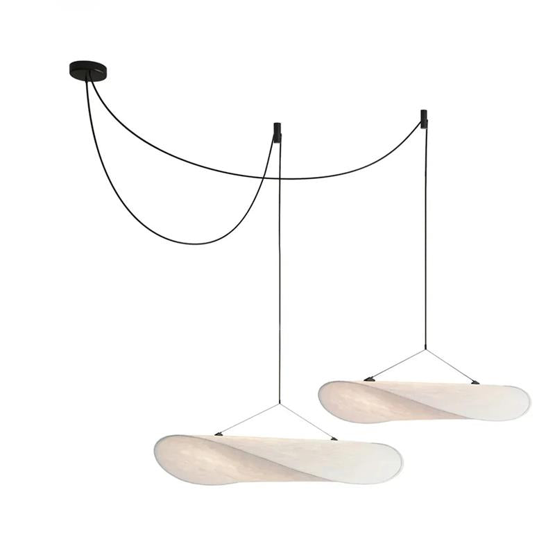 Elsolir Modern Minimalist Paper Pendant Lamp - Lamp Copper