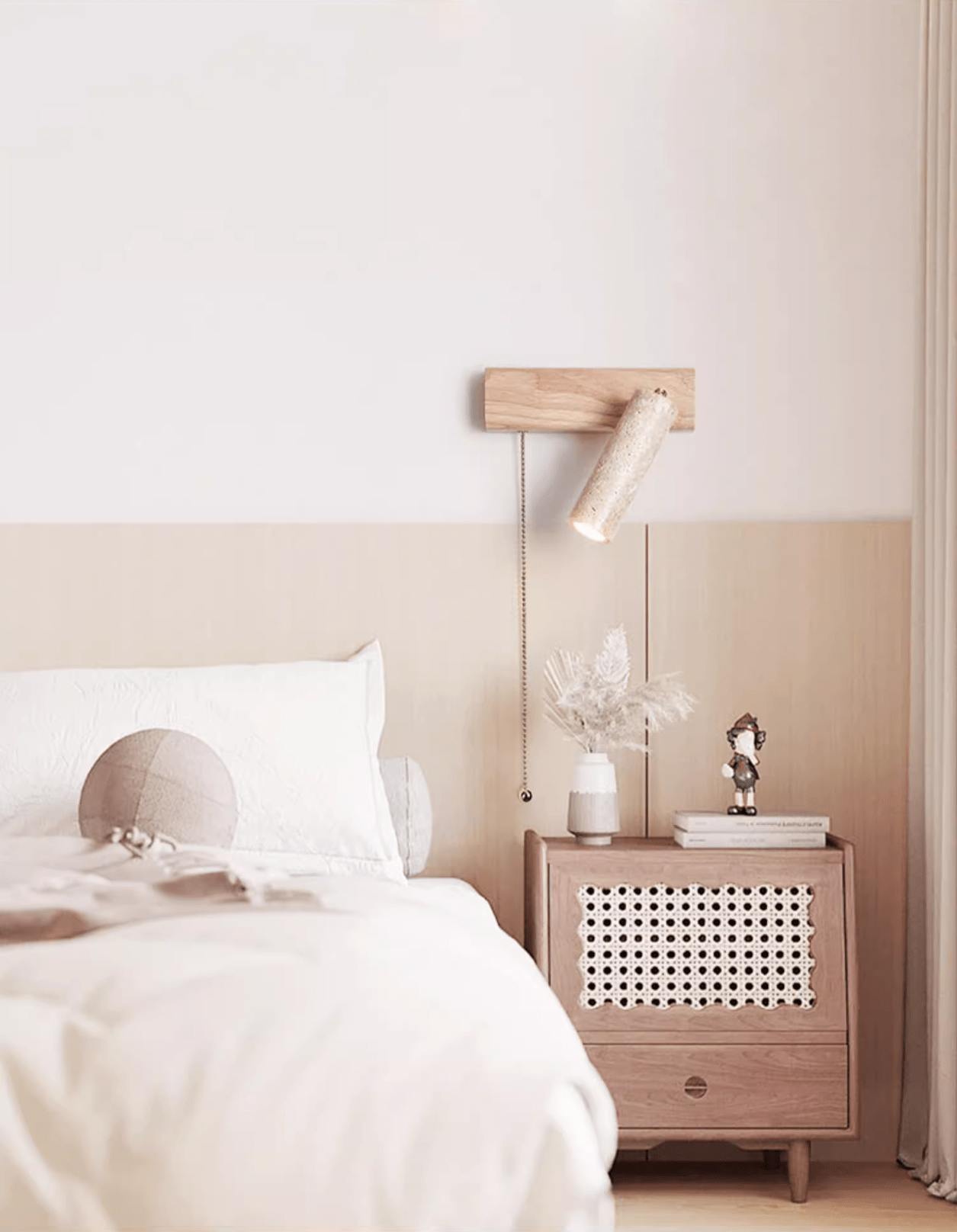 Terra Moderne Minimaliste Poutre Tirette Applique Murale Lumière