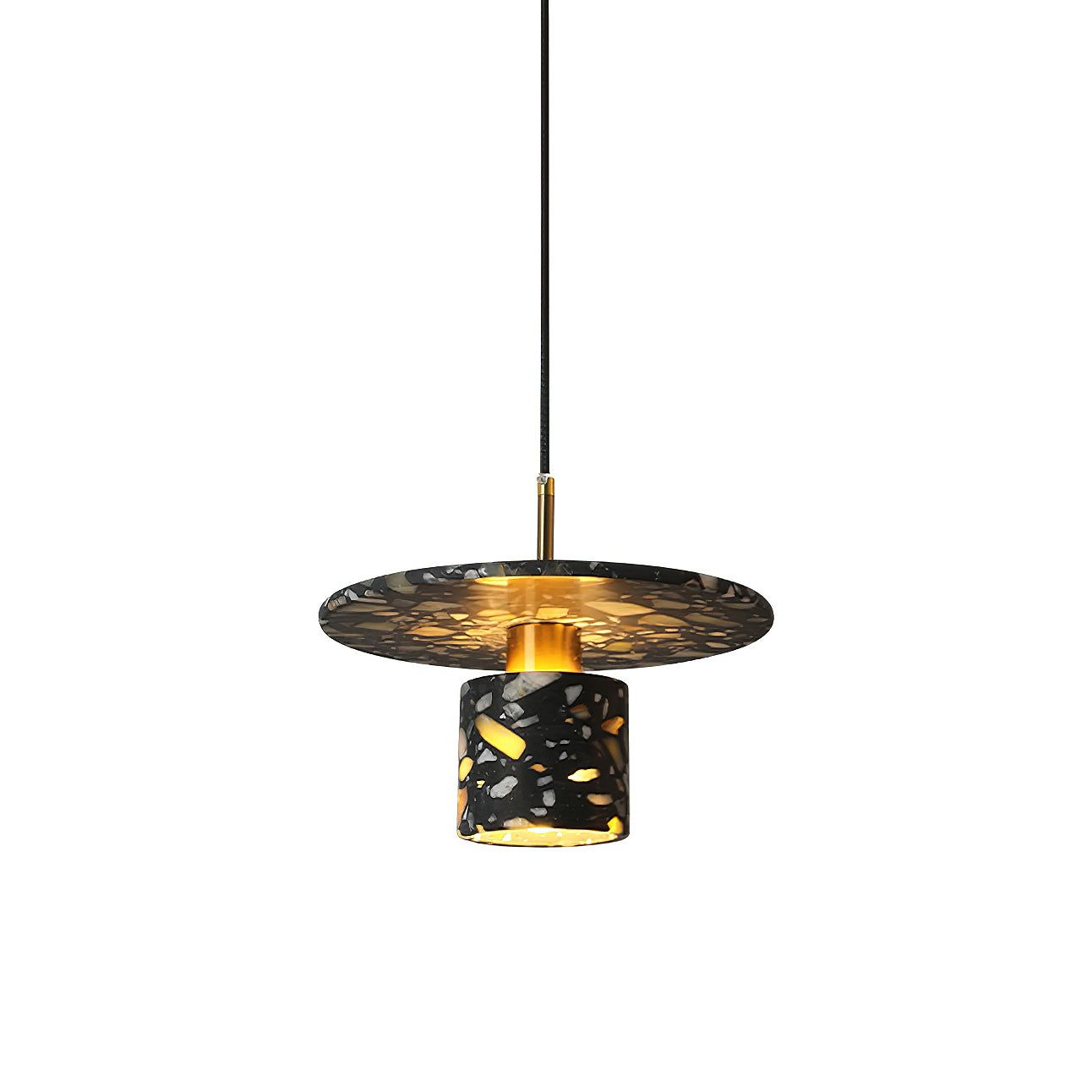 Sysoleth Modern Minimalist Metal Pendant Lamp - Lamp Copper