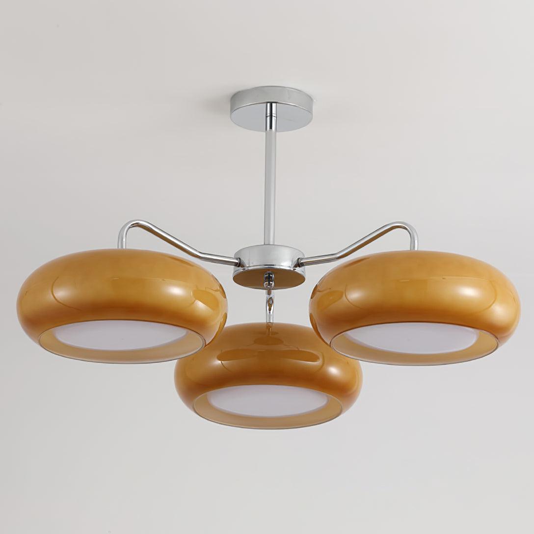 Tetra Ceiling Lamp Triple Globe Retro Modern Living Room - Letslighting