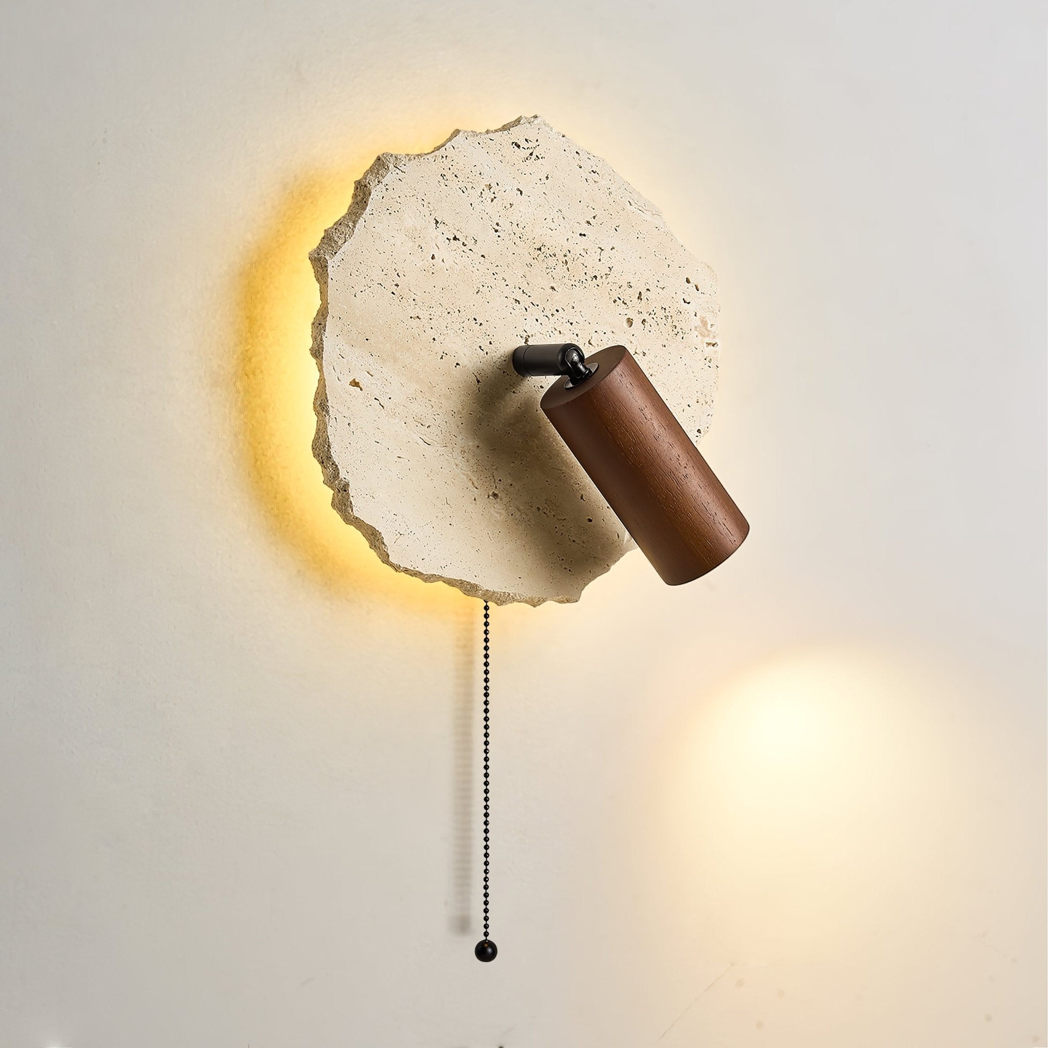 Cleo Travertine Wall Light Spotlight - Letslighting
