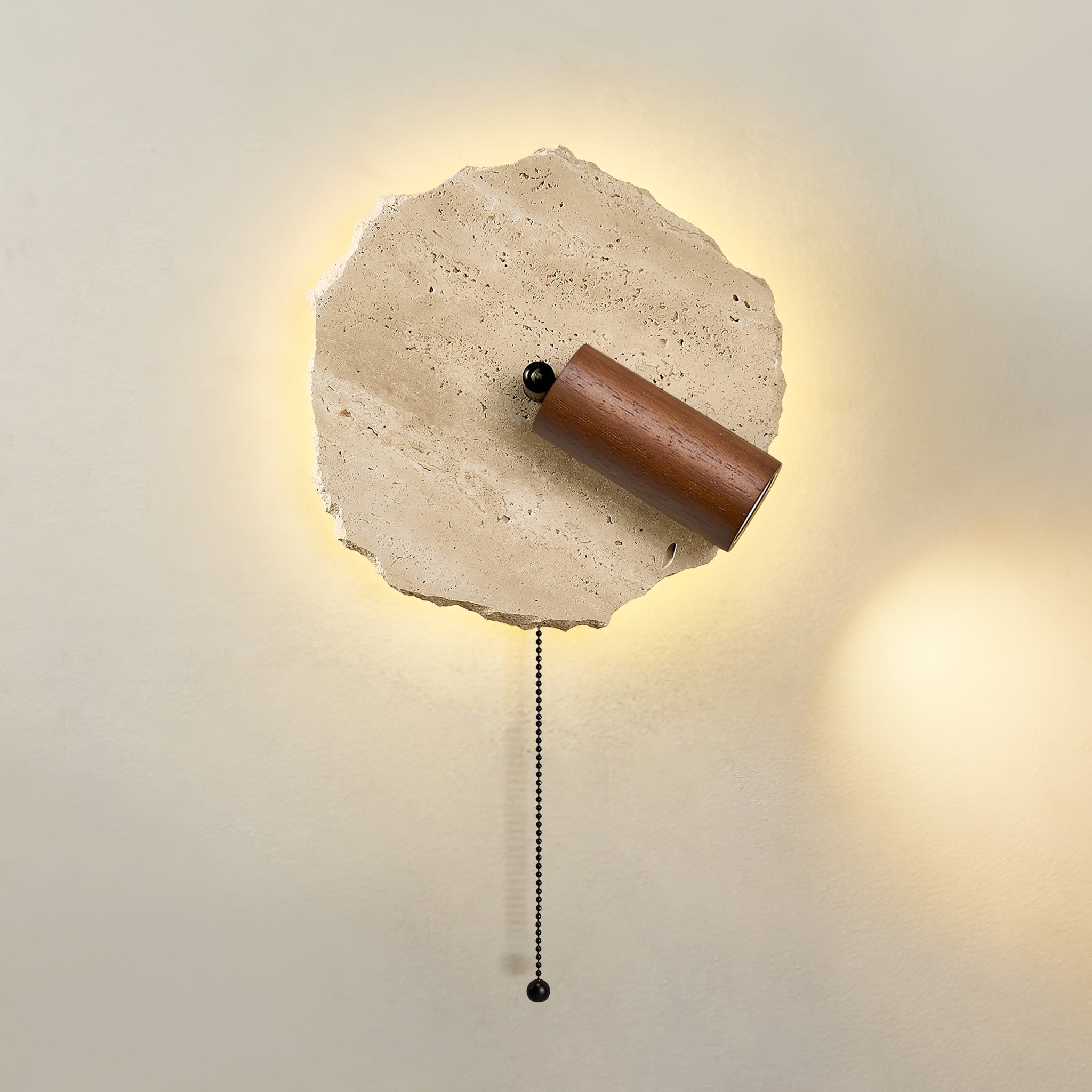 Cleo Travertine Wall Light Spotlight - Letslighting