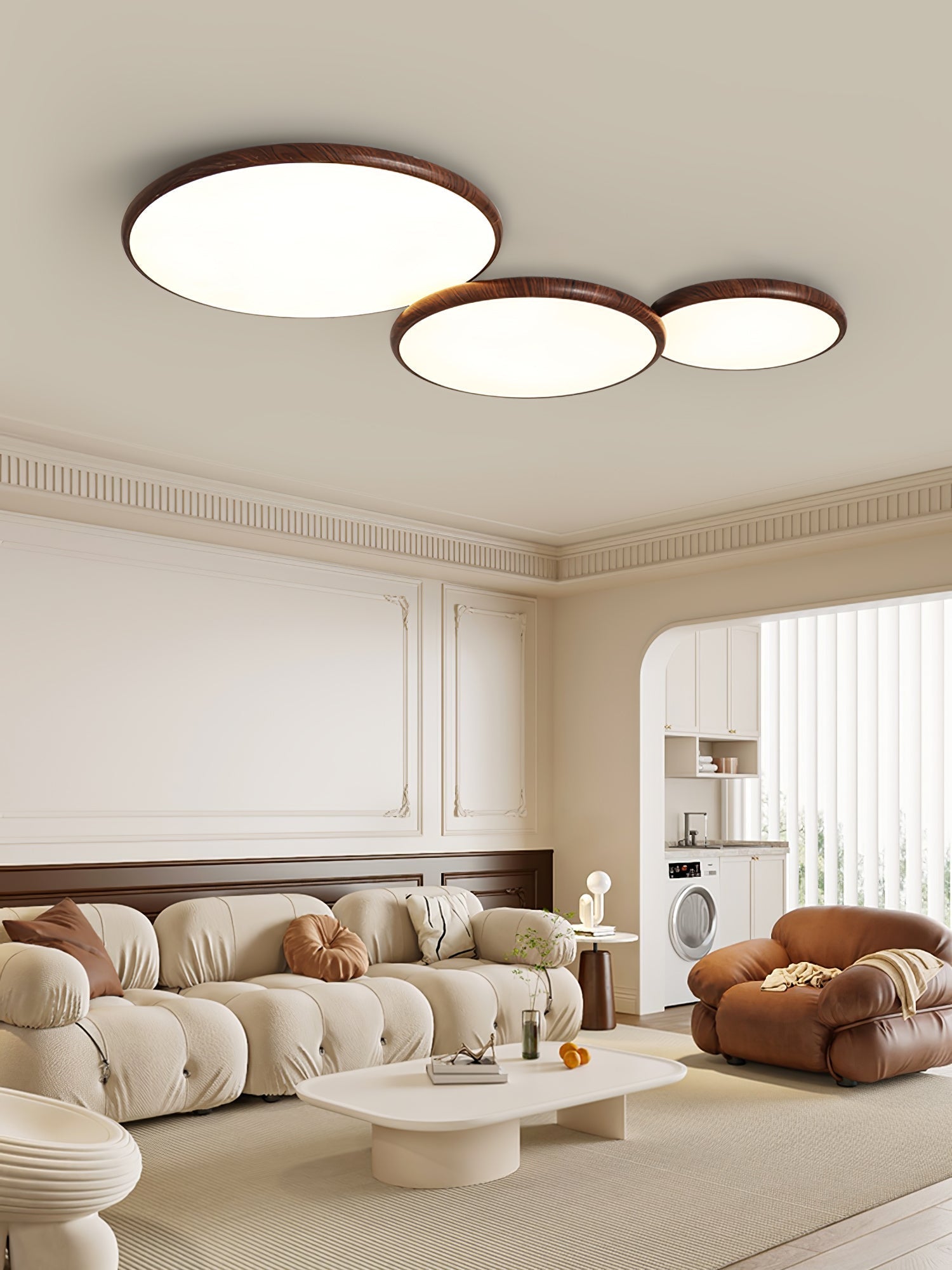 Thin Geometry Shape Ceiling Lamp - Blowlighting