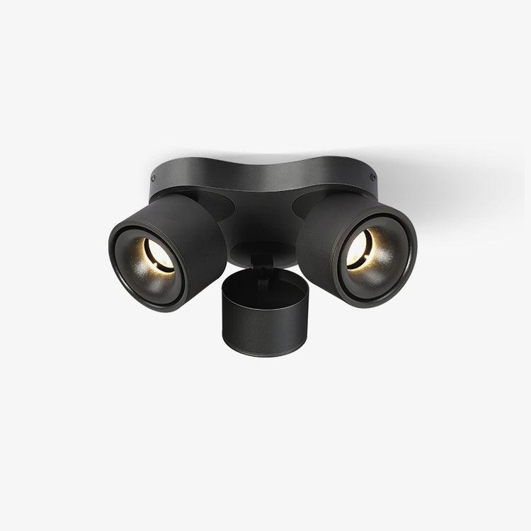 Arsorara Rotating Folding Three Head Metal Spotlight Ceiling lamp - Blowlighting