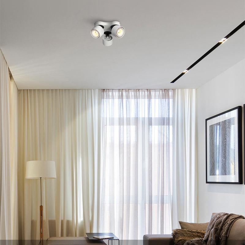 Arsorara Rotating Folding Three Head Metal Spotlight Ceiling lamp - Blowlighting
