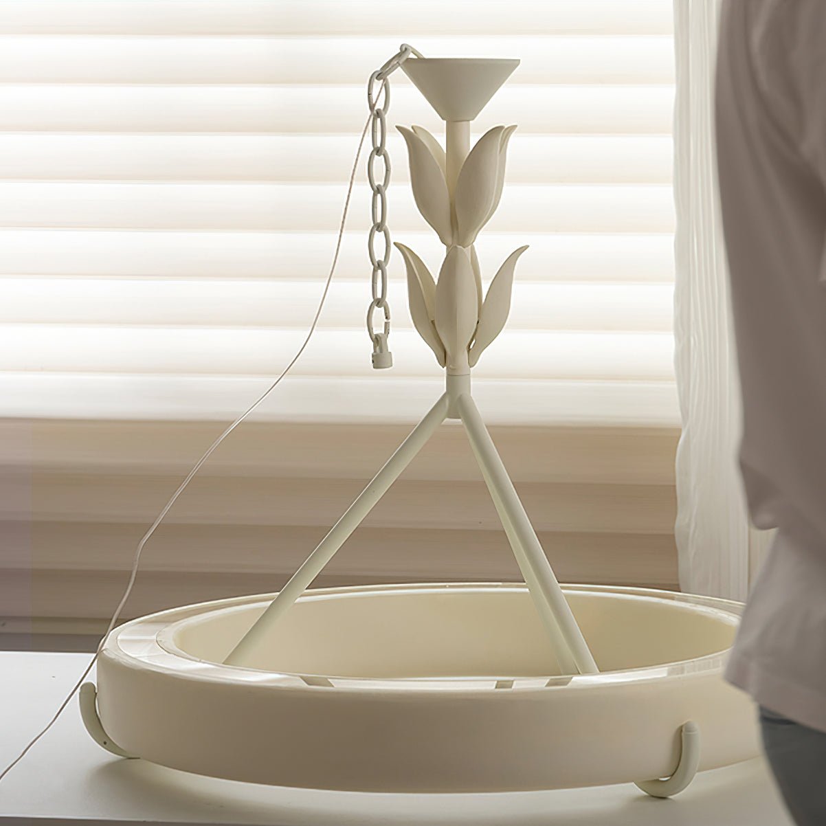 Tinsley Plaster Chandelier - Blowlighting