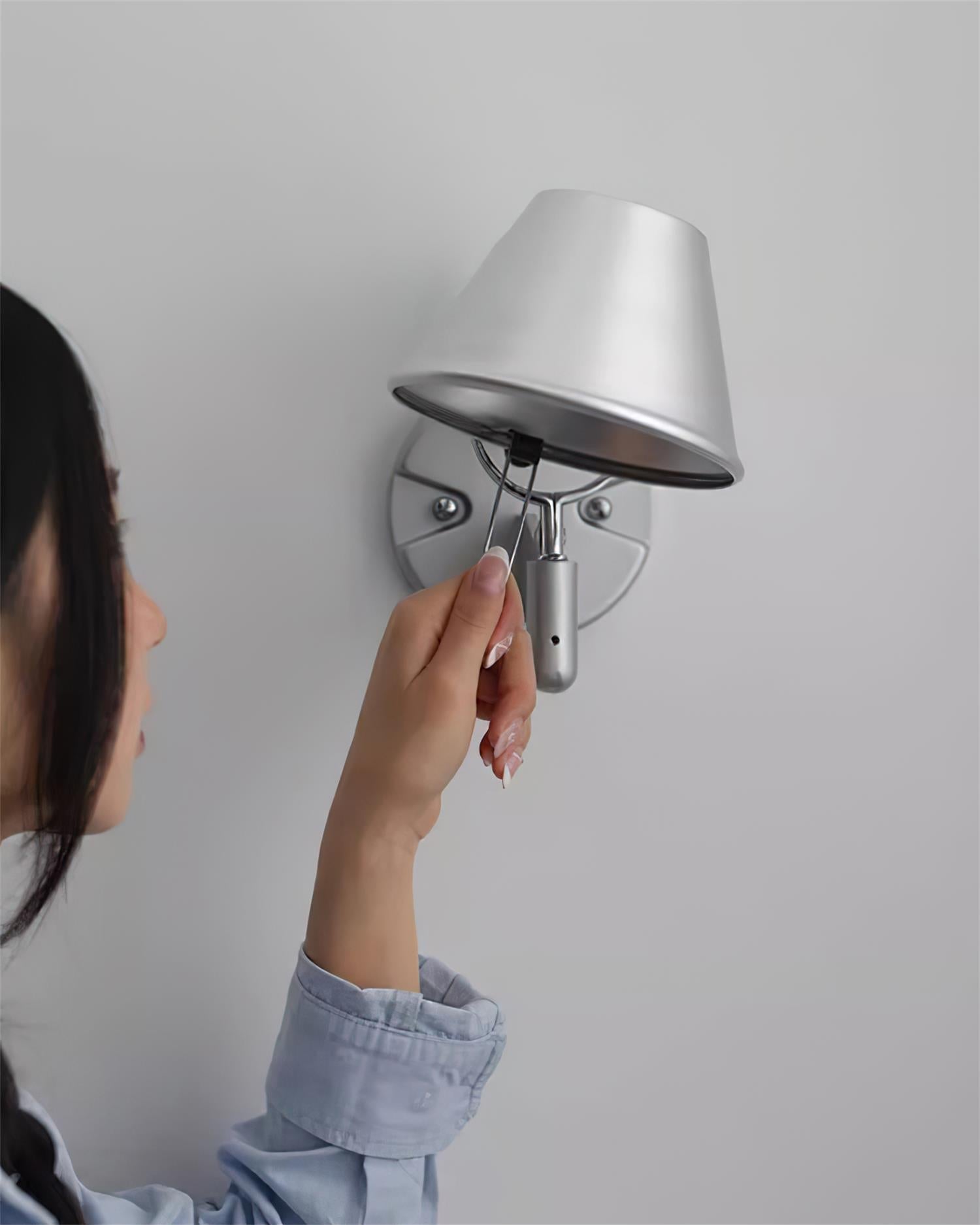 Wall Lamp Body Conical Shade Adjustable Modern Minimalist - Letslighting