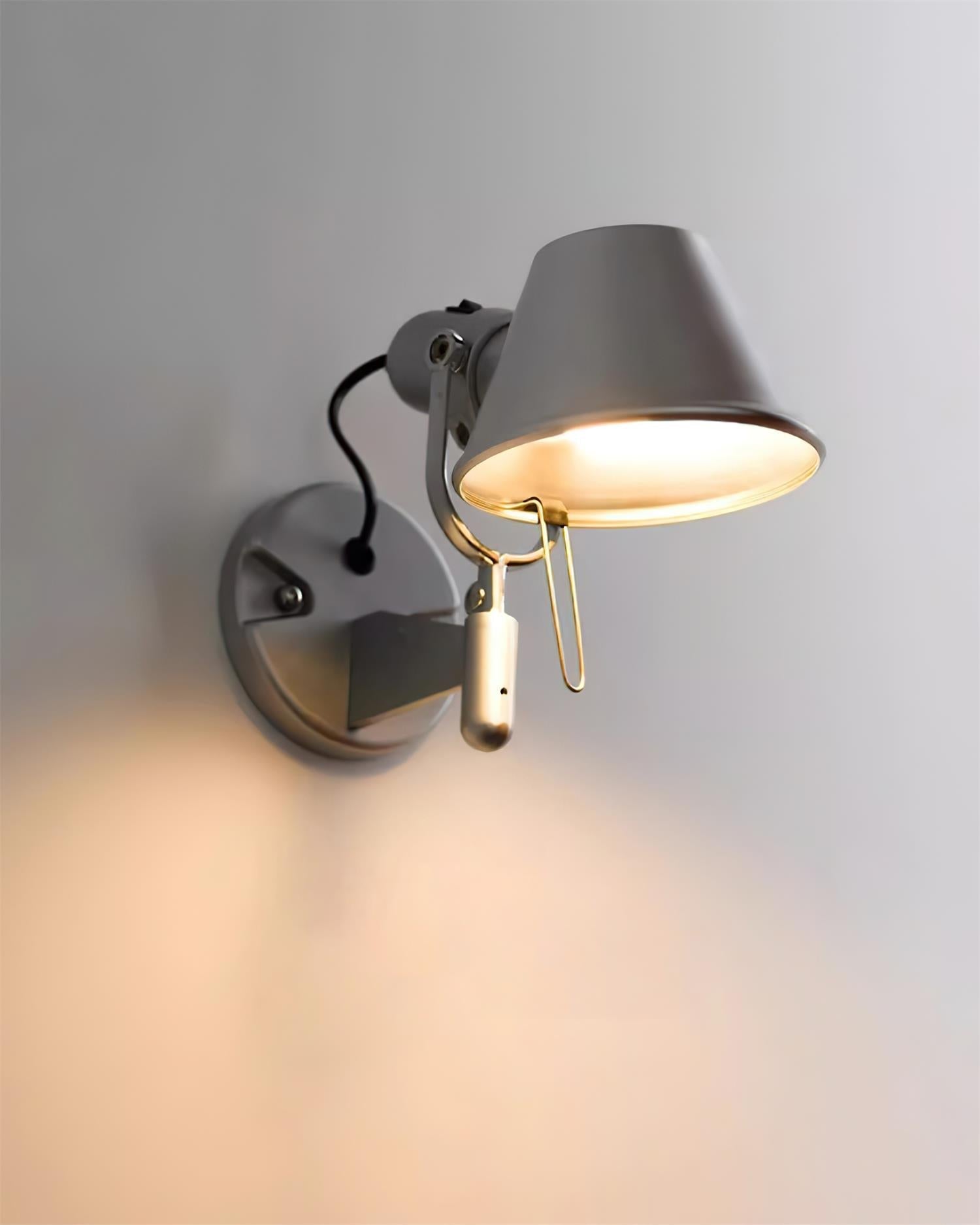 Wall Lamp Body Conical Shade Adjustable Modern Minimalist - Letslighting