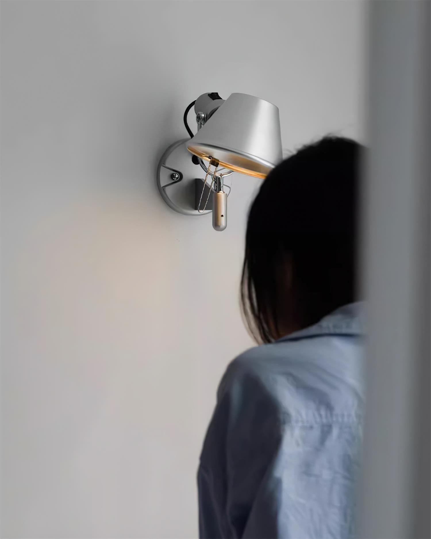 Wall Lamp Body Conical Shade Adjustable Modern Minimalist - Letslighting