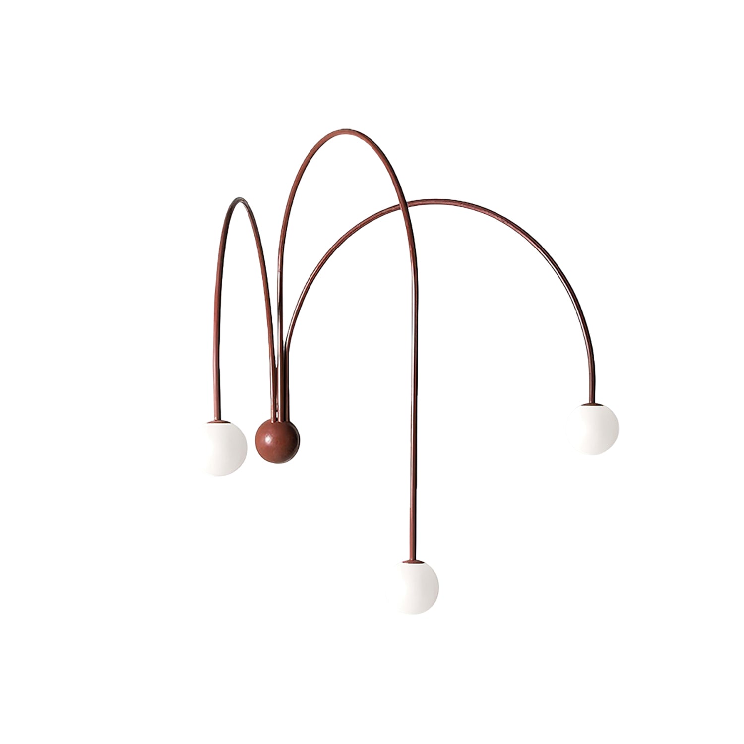 Gran Moderne Minimaliste Verre Fer Applique Murale Lampe