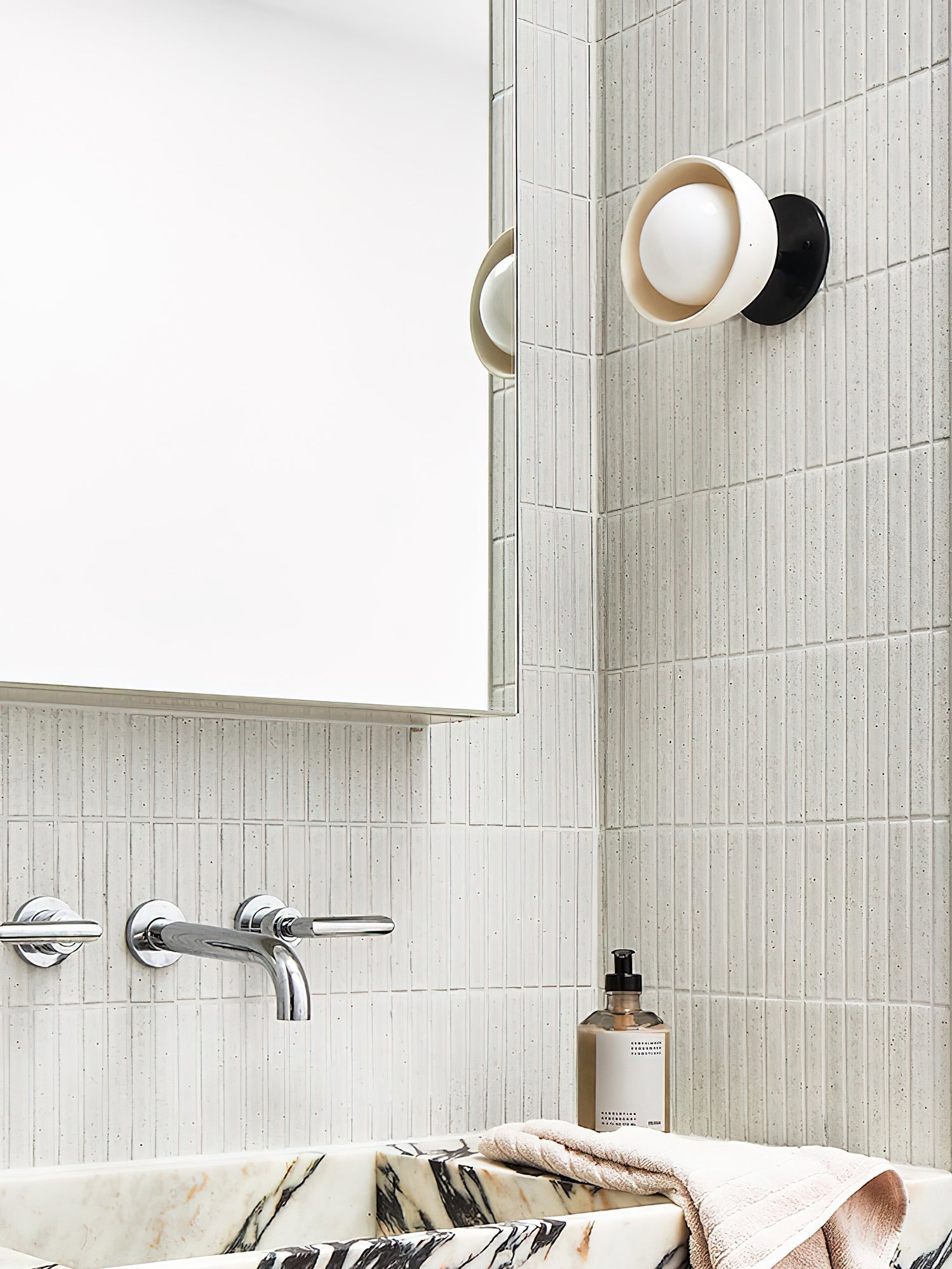 Lia Travertine Wall Light - Letslighting