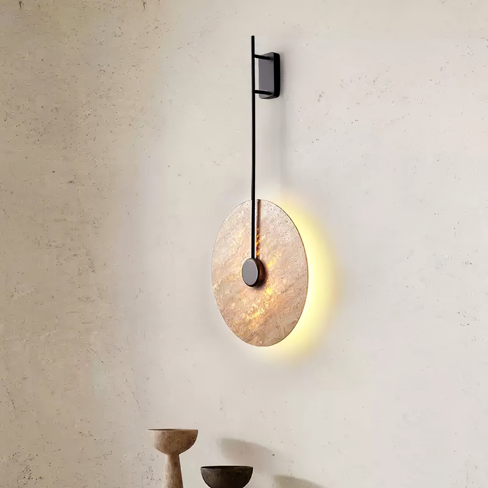 Visolia Travertine Wall Light - Letslighting