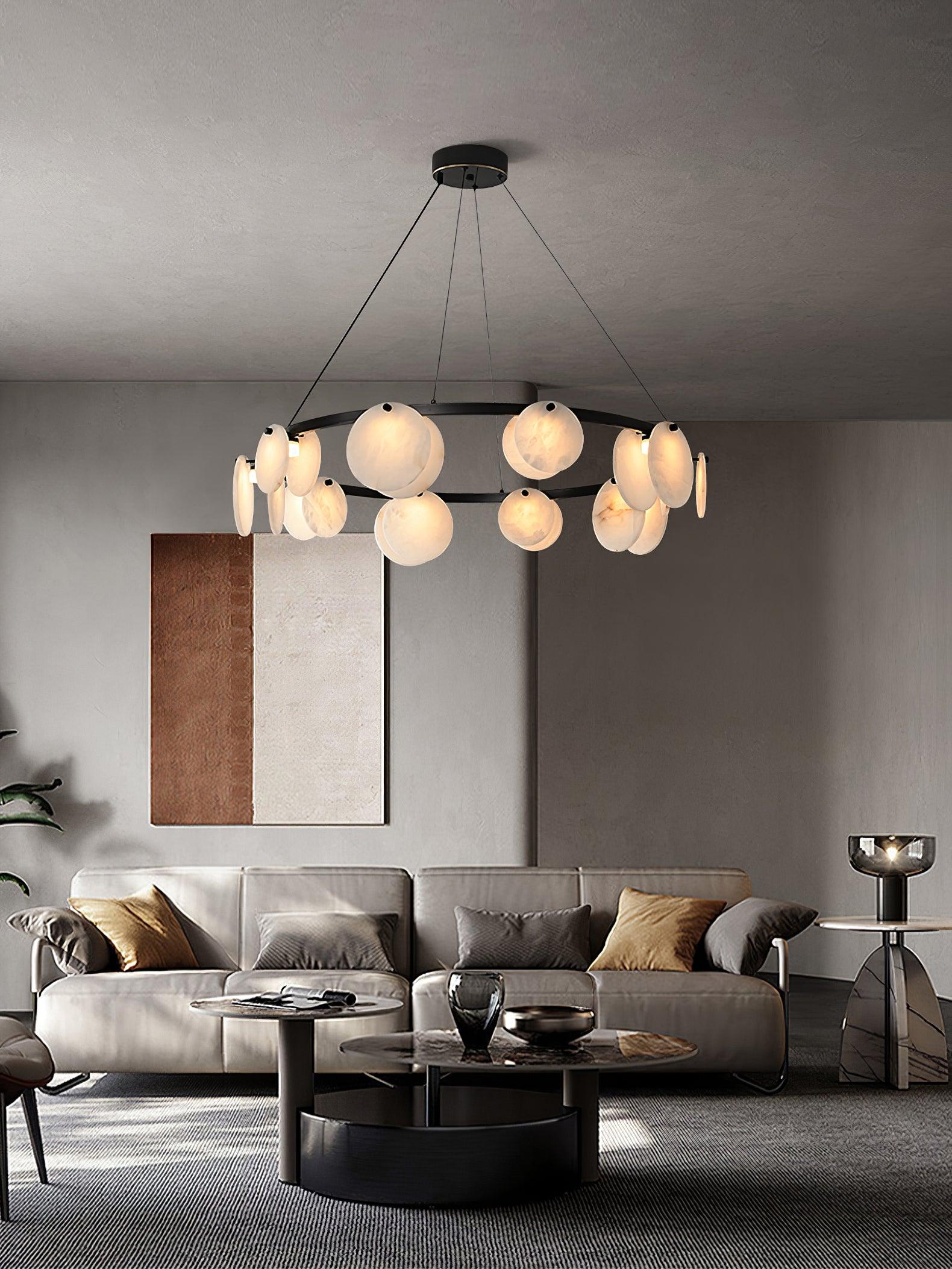 Olveneth Alabaster Chandelier - Letslighting