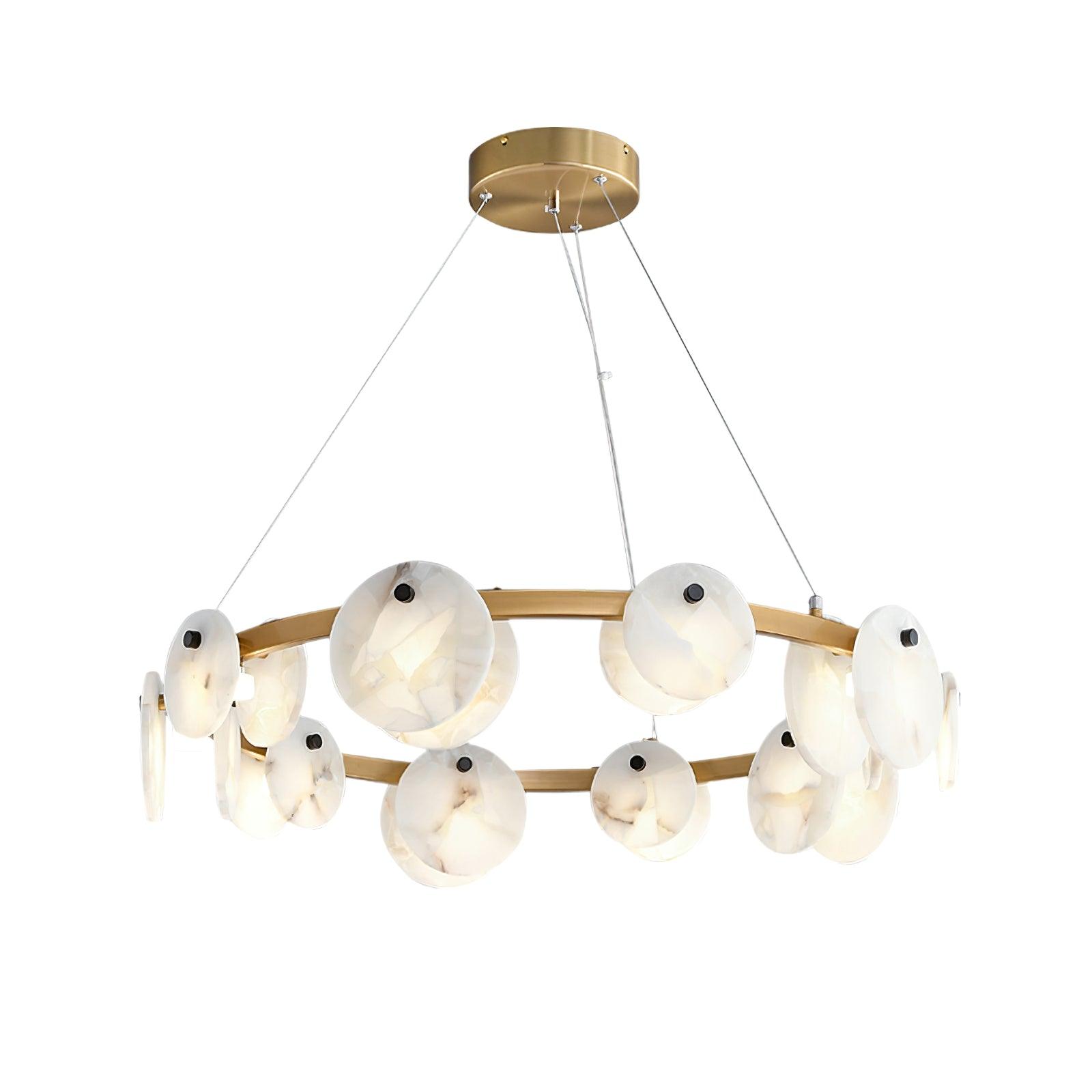 Olveneth Alabaster Chandelier - Letslighting