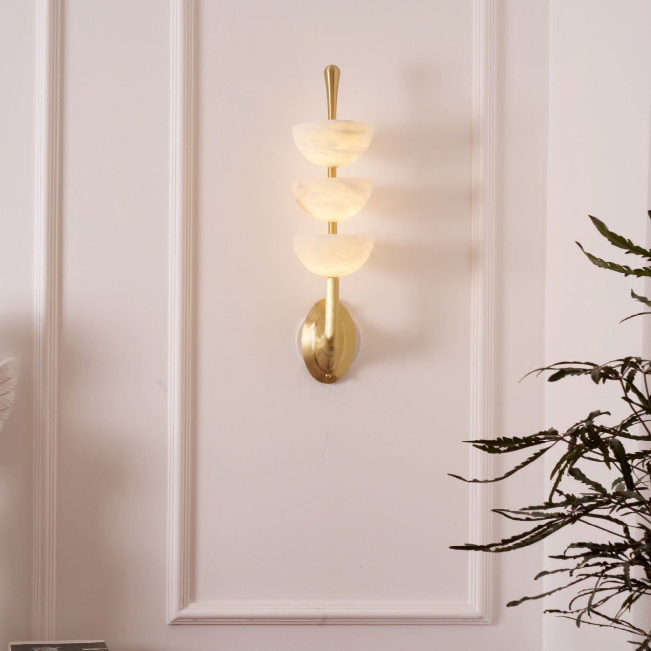 Ulmiraris Alabaster Wall Light - Letslighting