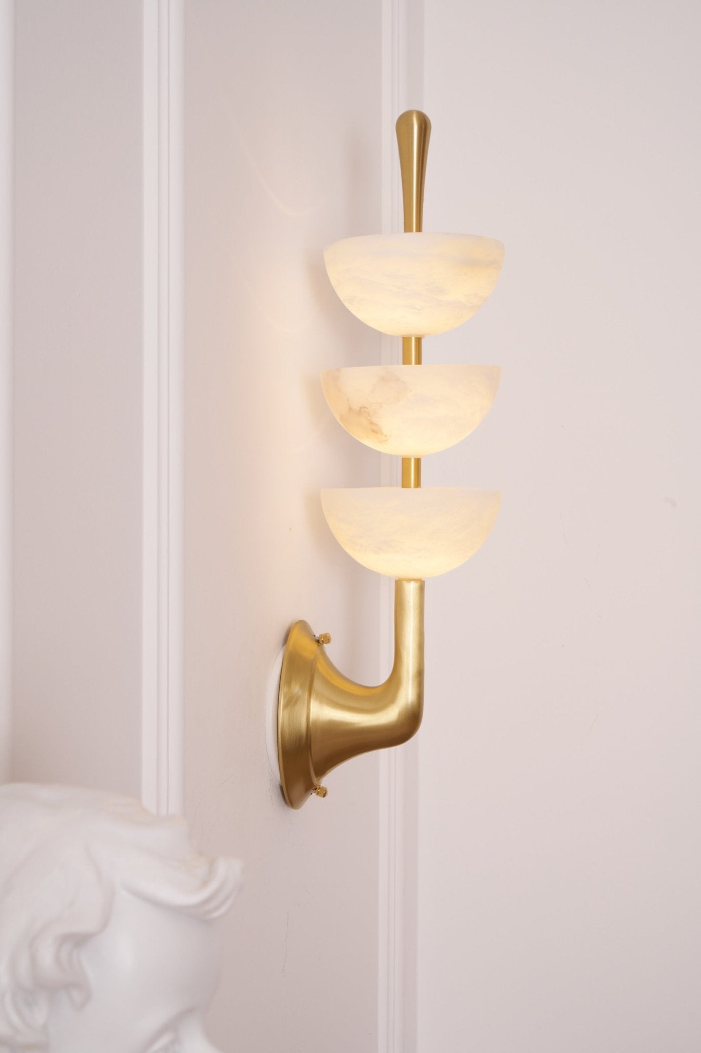 Ulmiraris Alabaster Wall Light - Letslighting