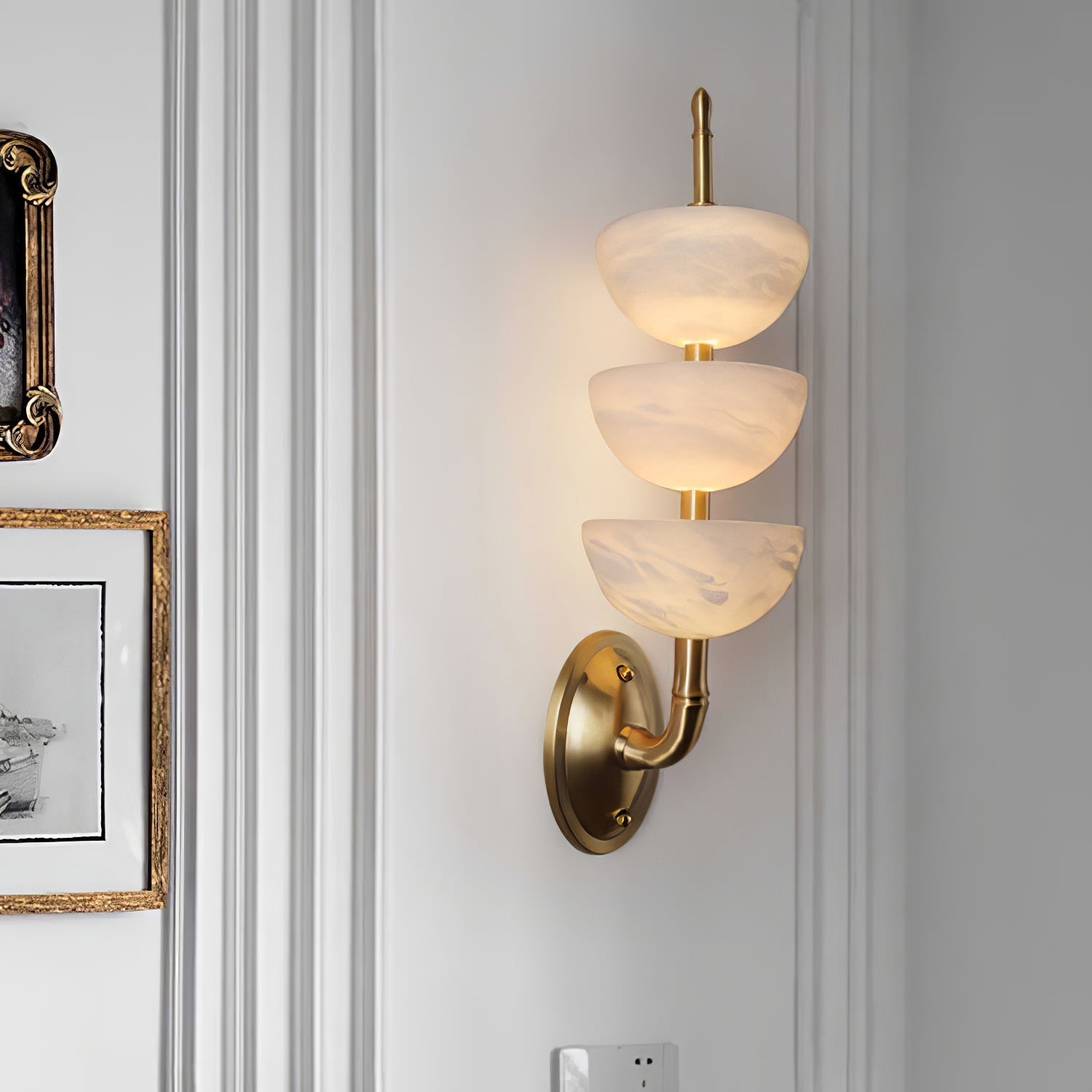Ulmiraris Alabaster Wall Light - Letslighting