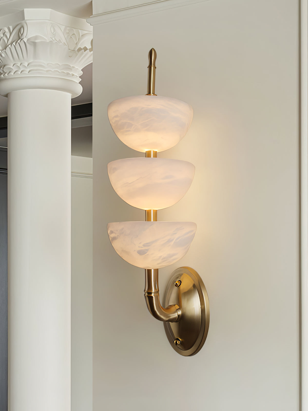 Ulmiraris Alabaster Wall Light - Letslighting