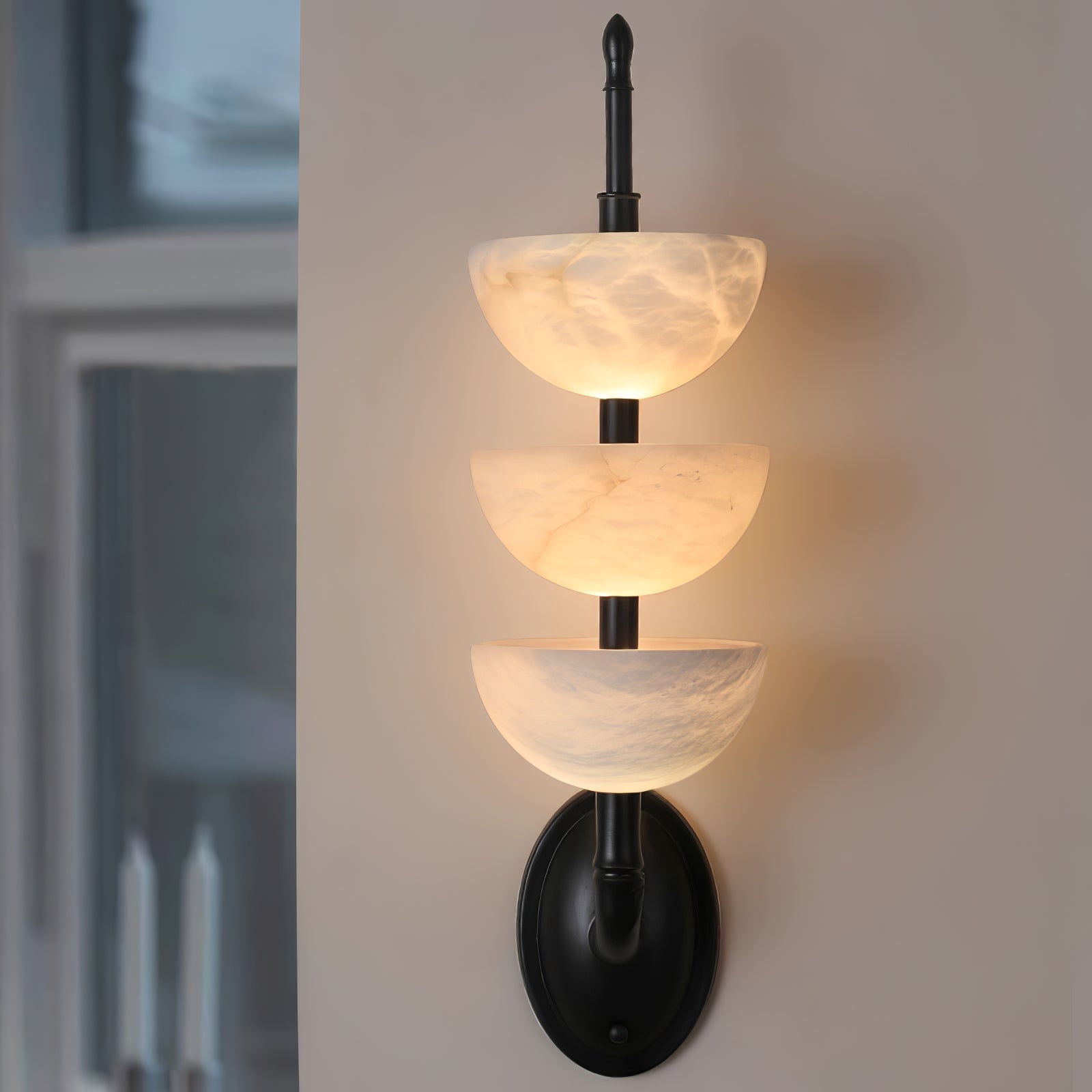 Ulmiraris Alabaster Wall Light - Letslighting