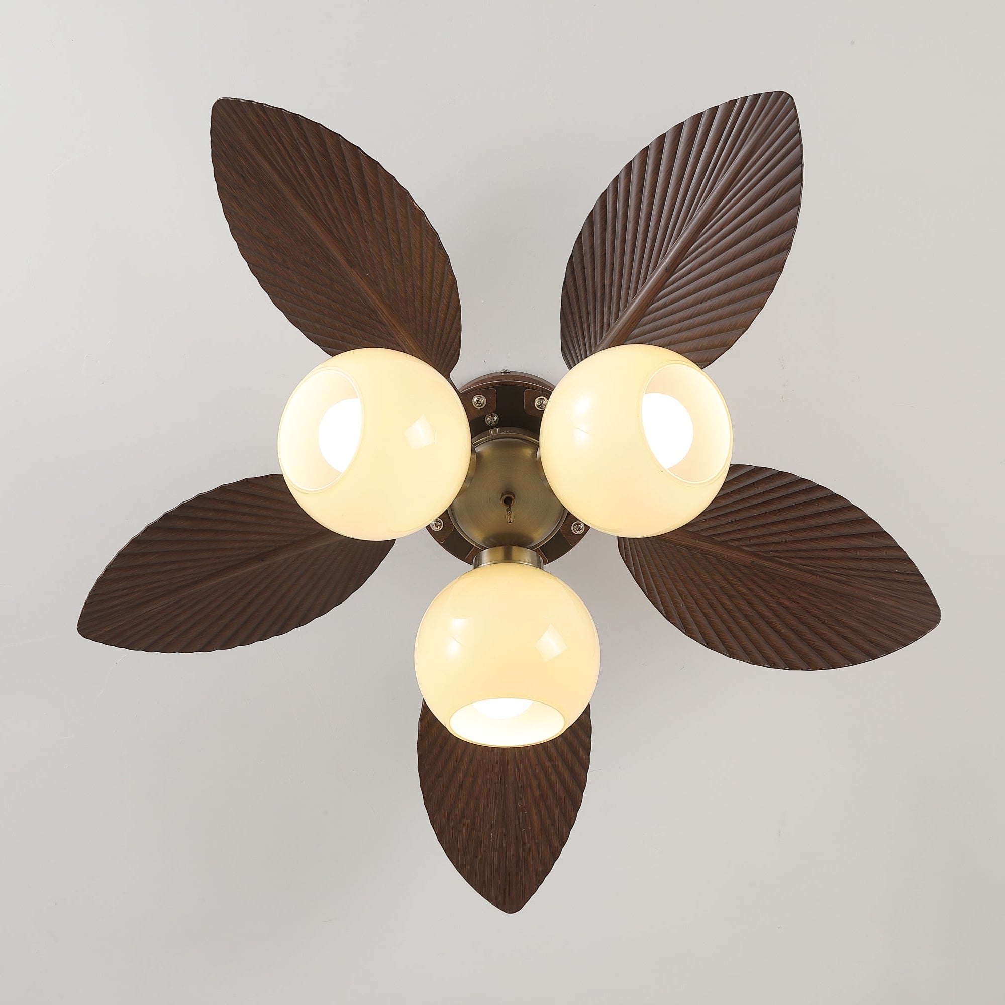 Tropi Plafonnier Ventilateur Élégant Lumineux