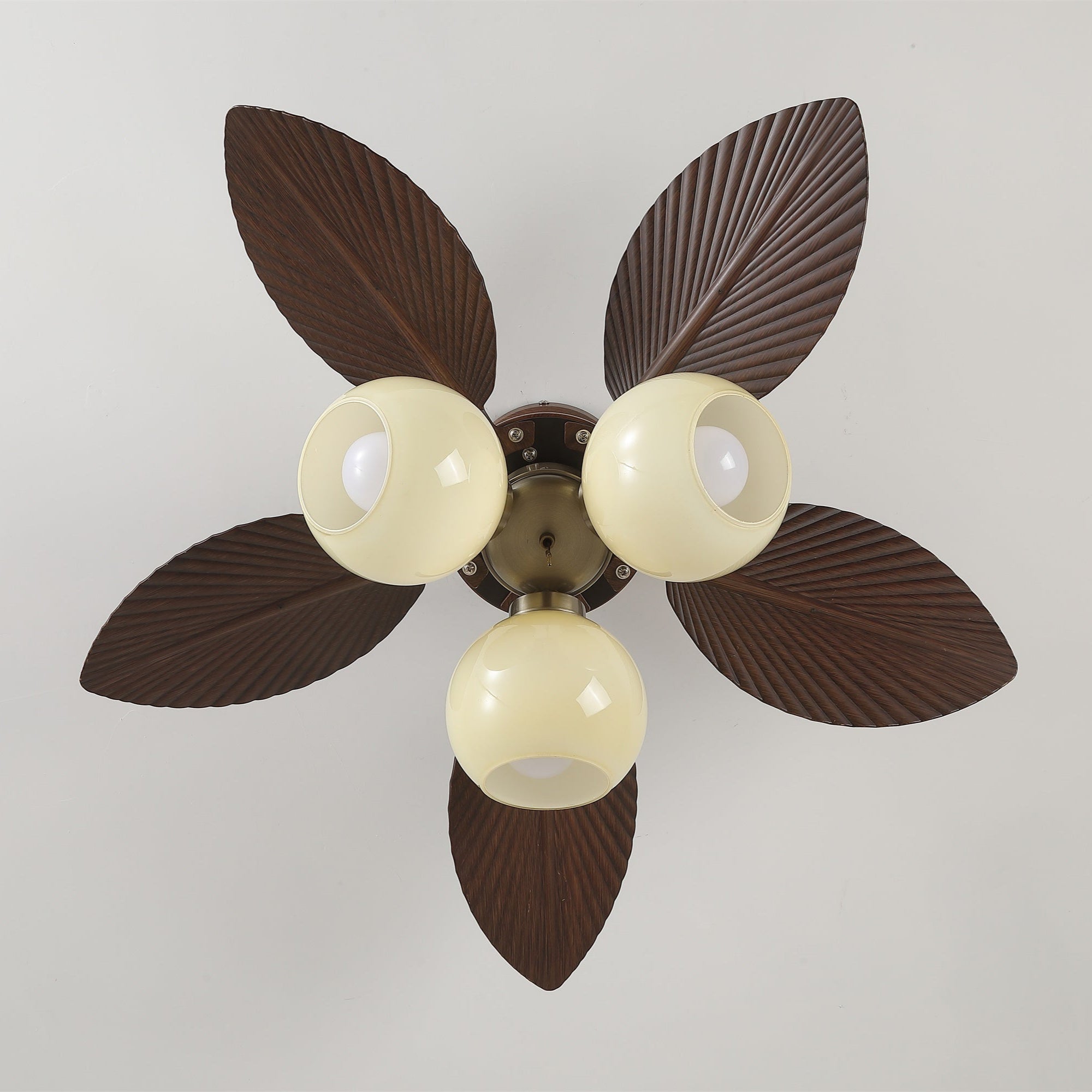 Tropi Plafonnier Ventilateur Élégant Lumineux
