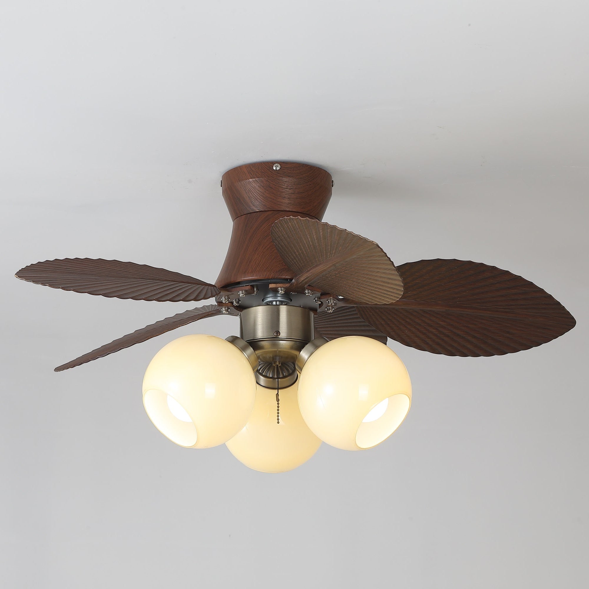 Tropi Plafonnier Ventilateur Élégant Lumineux