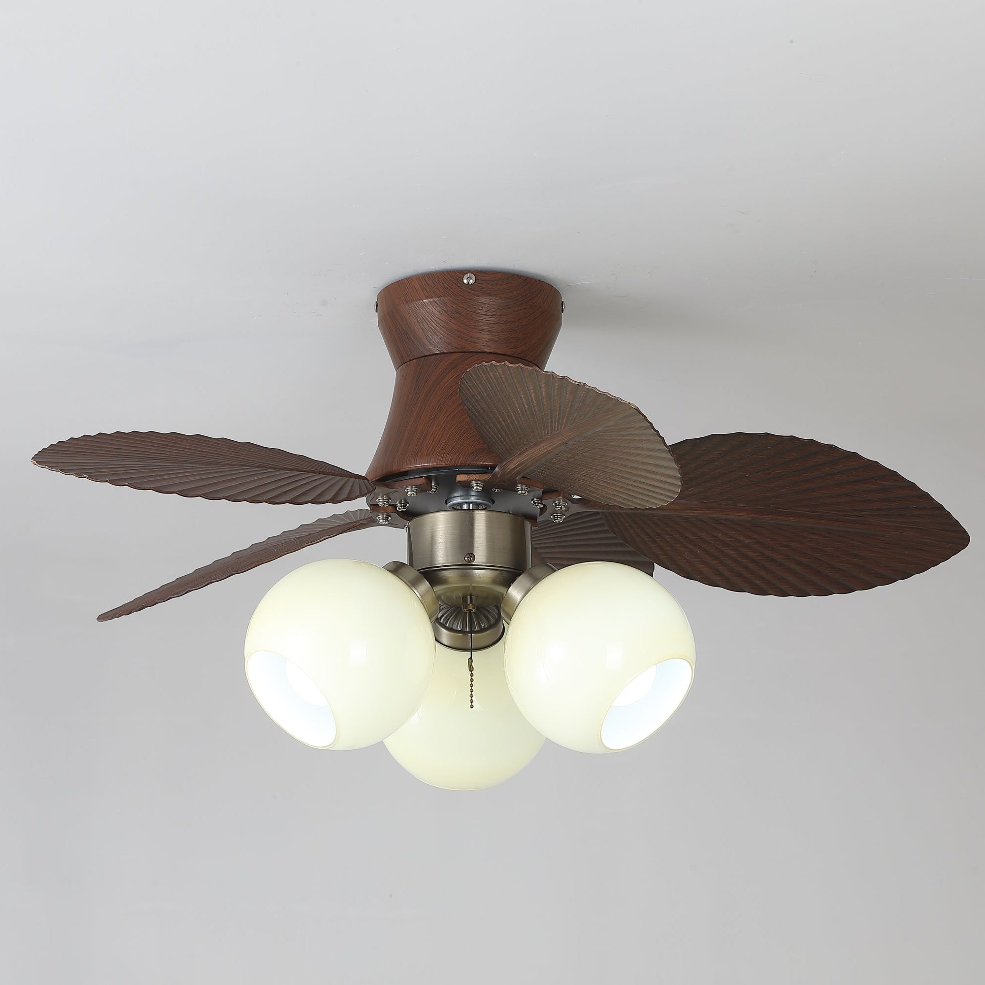 Tropi Plafonnier Ventilateur Élégant Lumineux