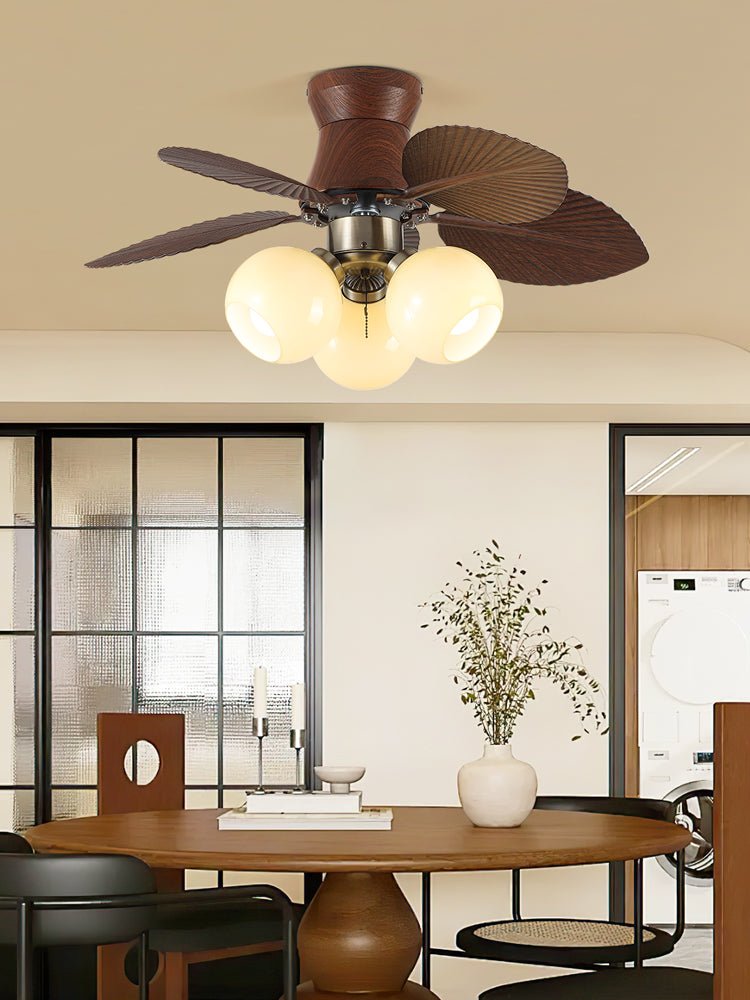 Tropi Plafonnier Ventilateur Élégant Lumineux