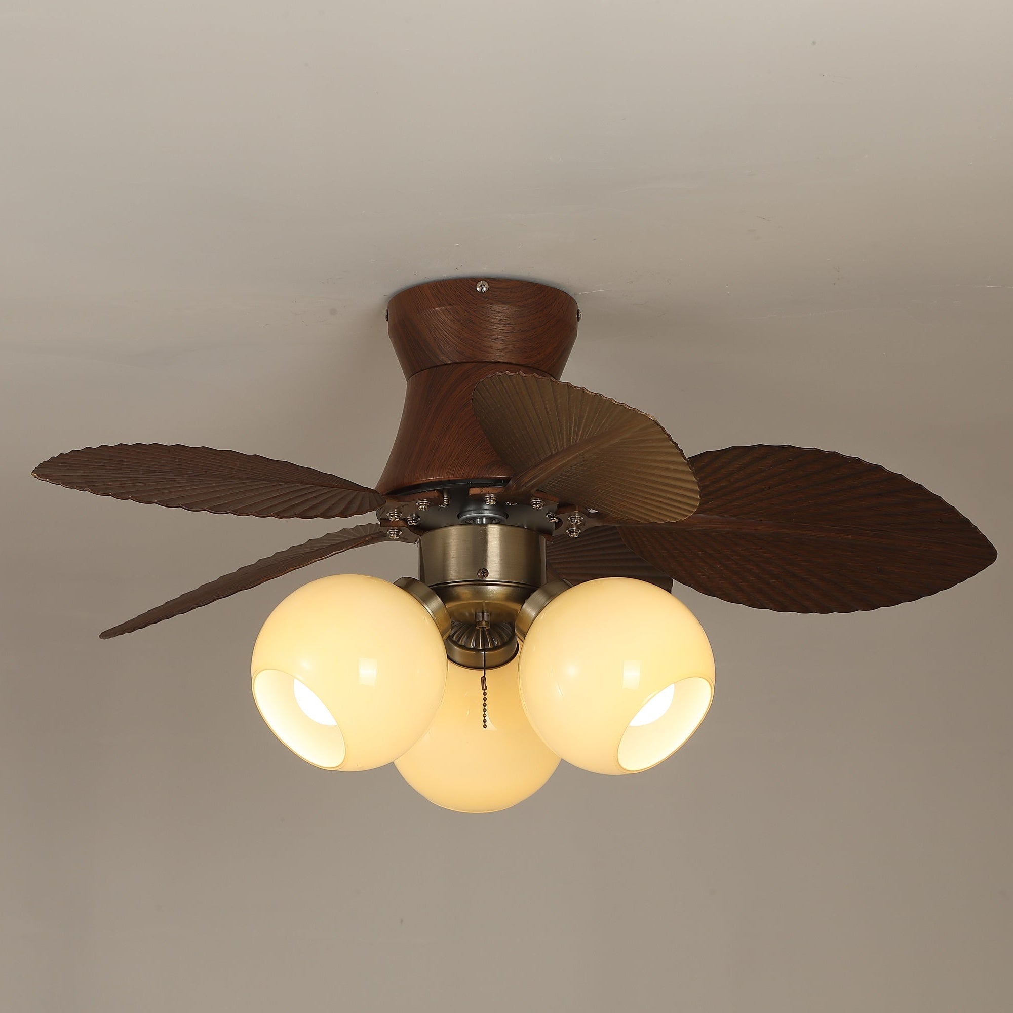 Tropi Plafonnier Ventilateur Élégant Lumineux
