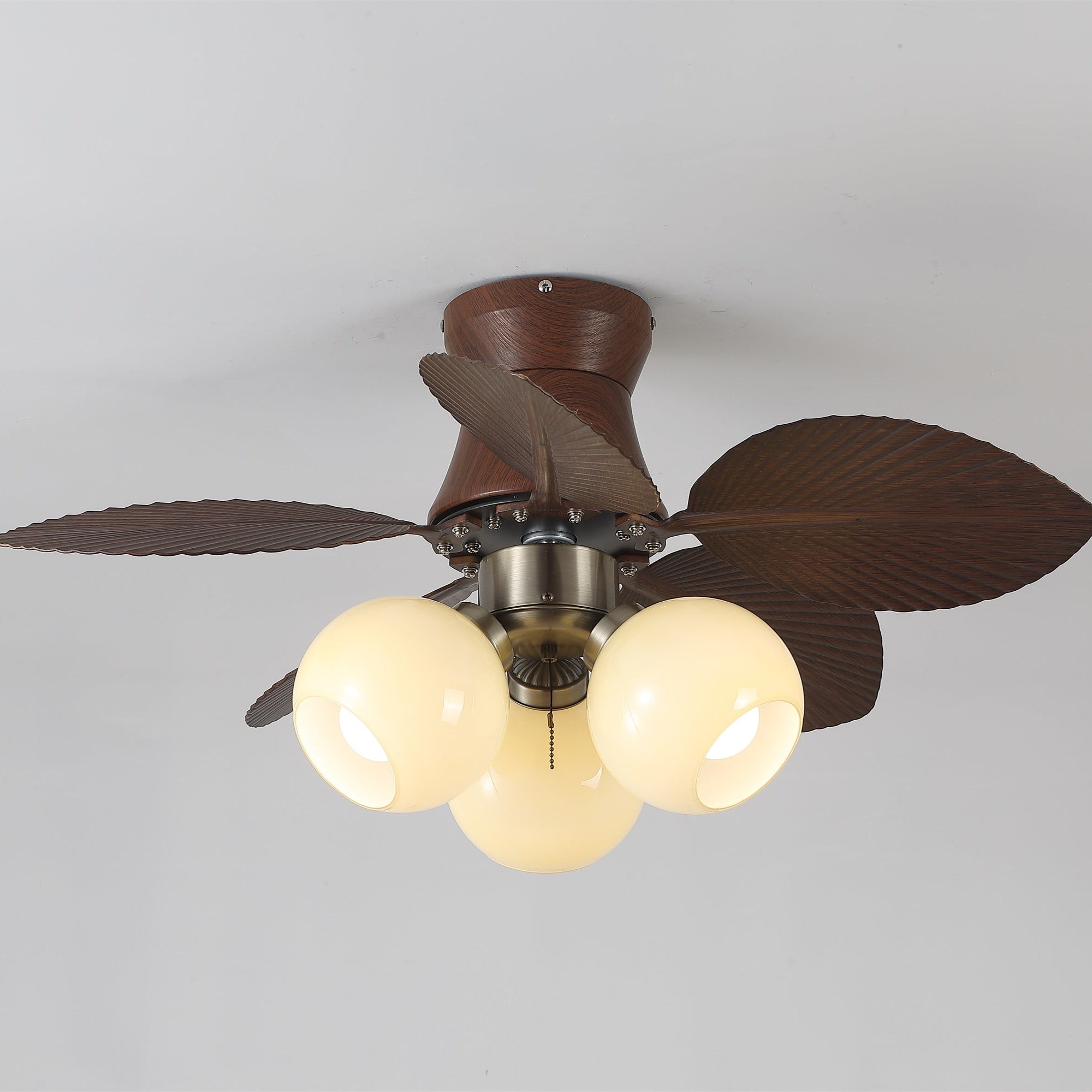 Tropi Plafonnier Ventilateur Élégant Lumineux