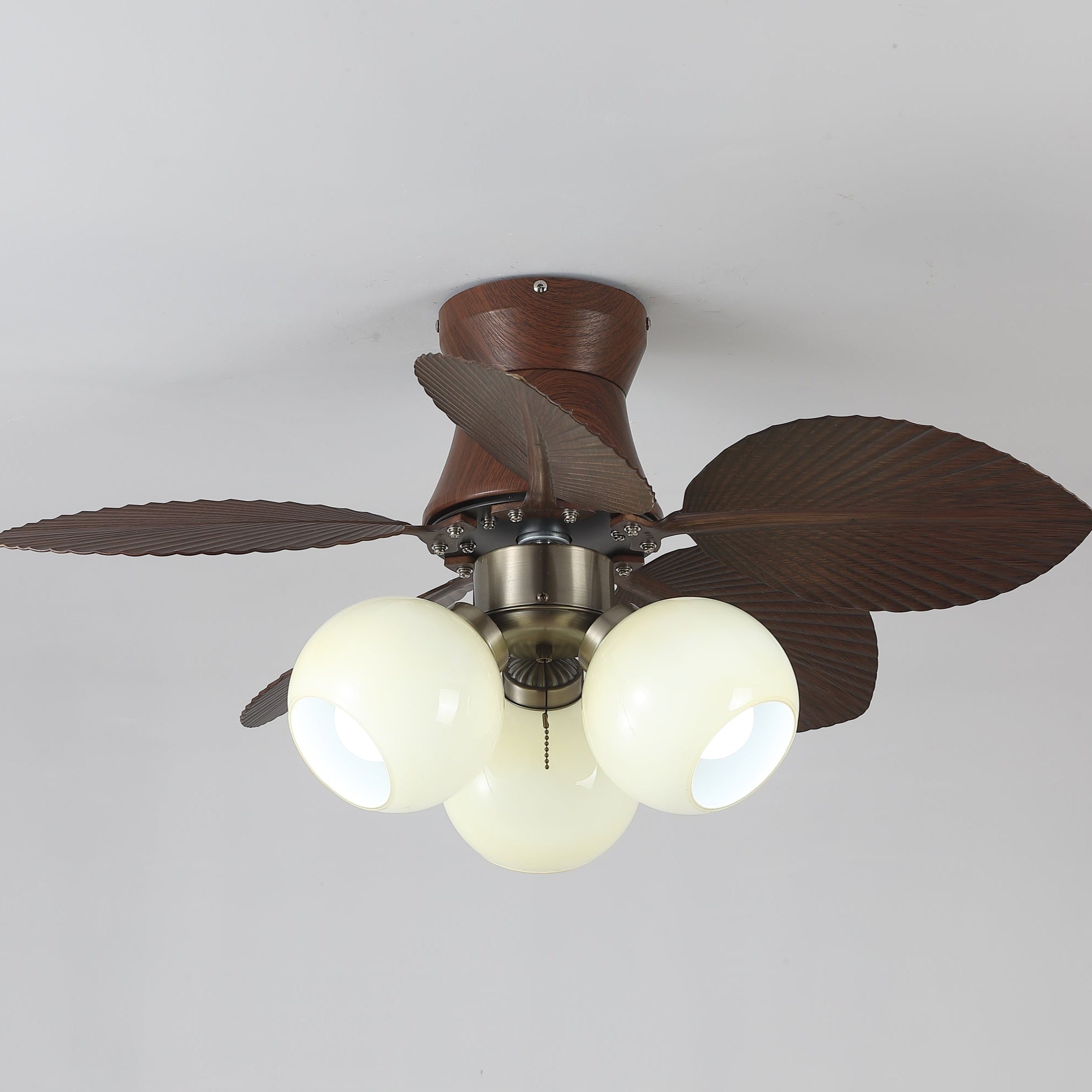 Tropi Plafonnier Ventilateur Élégant Lumineux