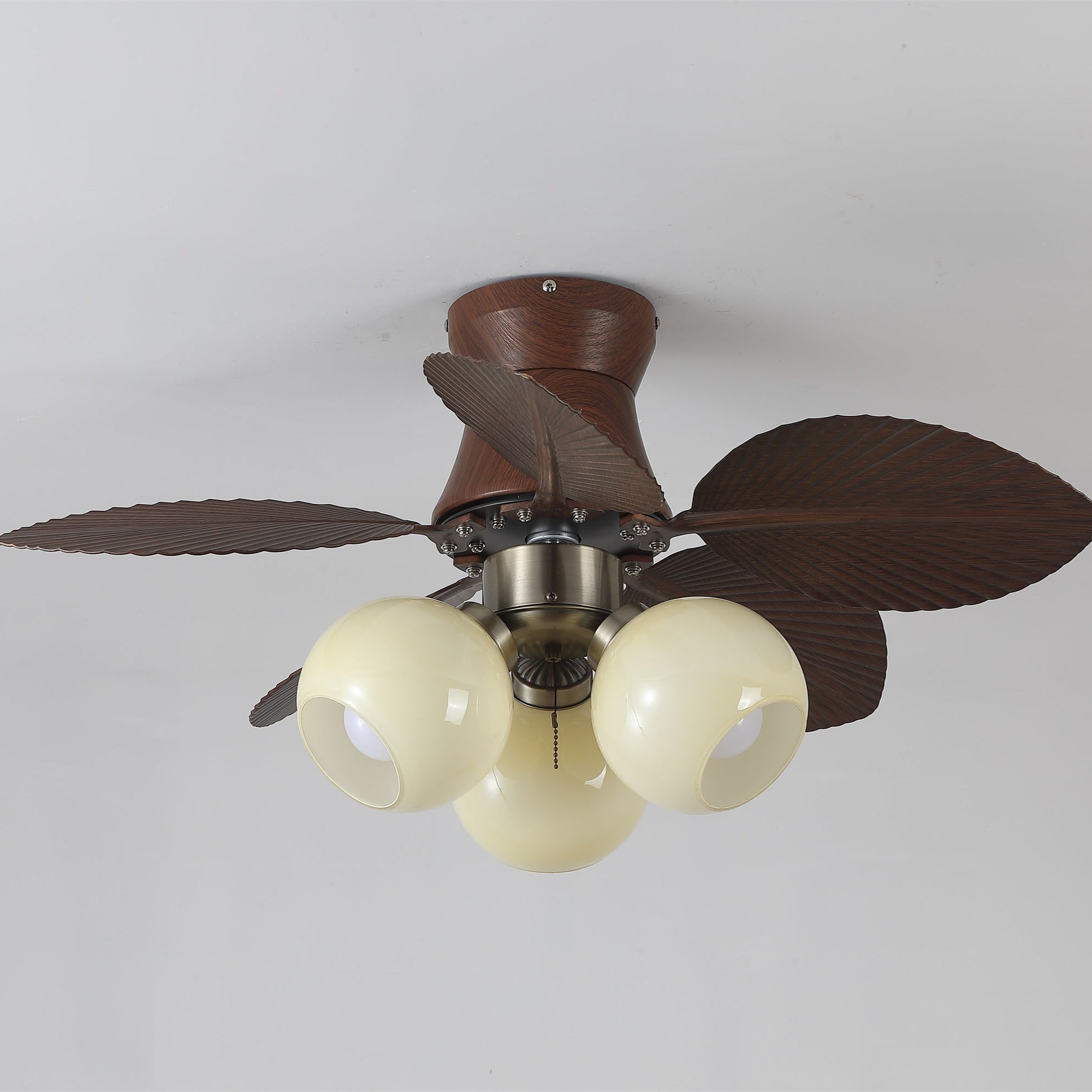 Tropi Plafonnier Ventilateur Élégant Lumineux