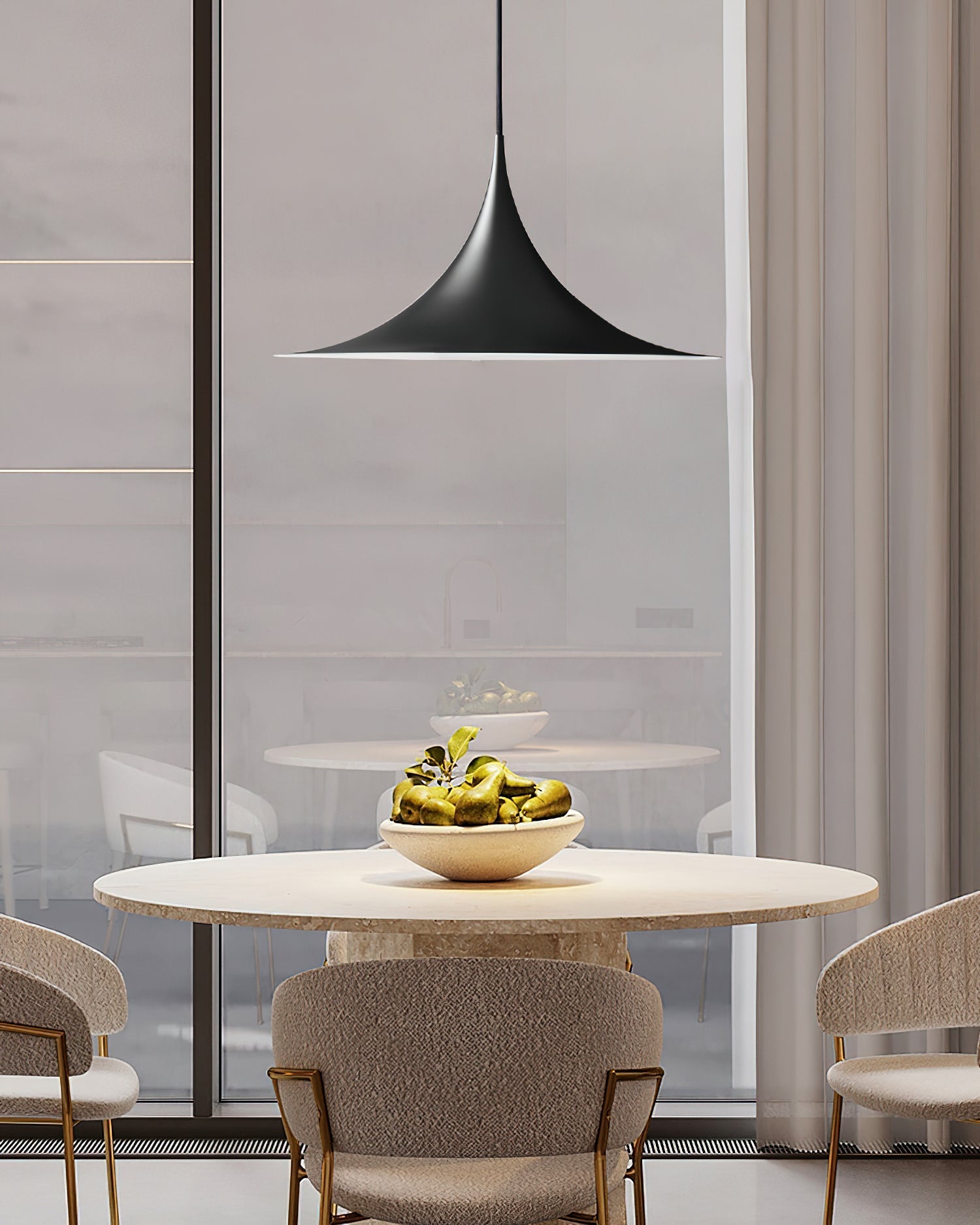 Pendant Lamp Slim Neck and Wide Flare Dining - Letslighting