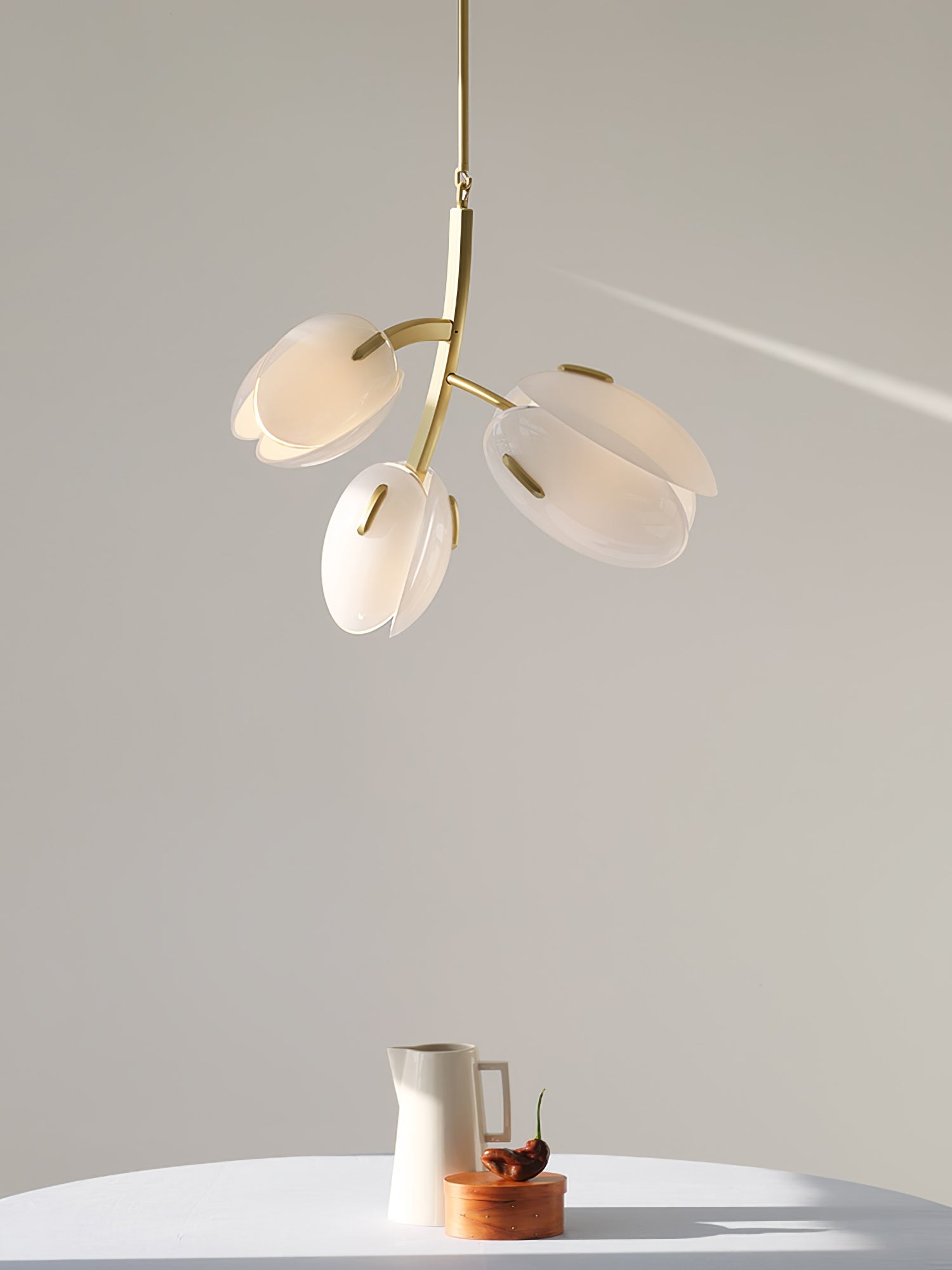 Blossom Contemporary Glass Chandelier - Blowlighting