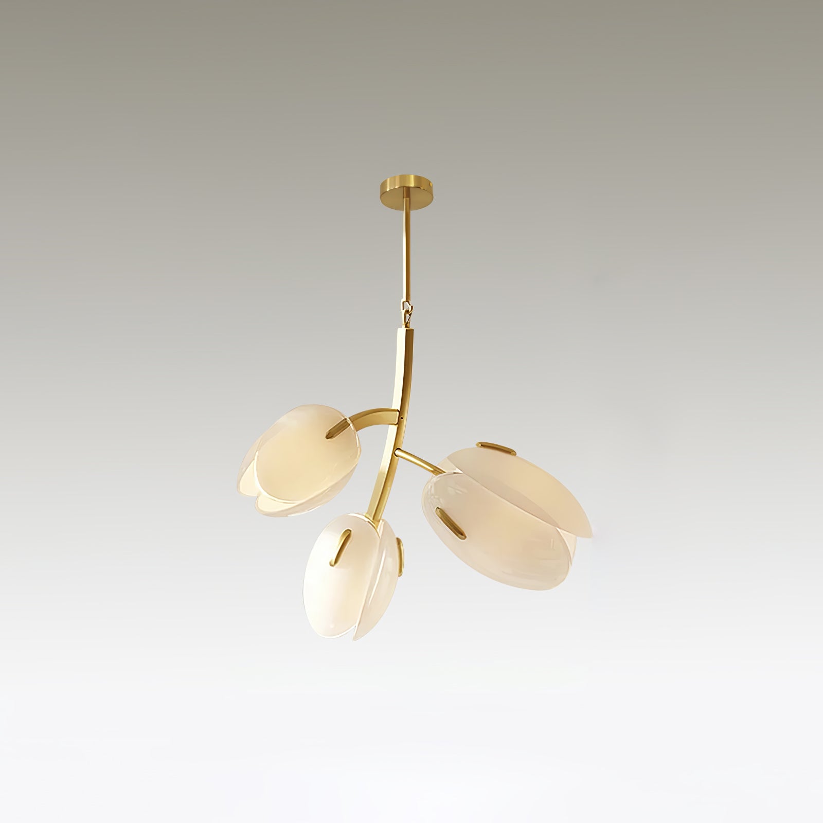Blossom Contemporary Glass Chandelier - Blowlighting