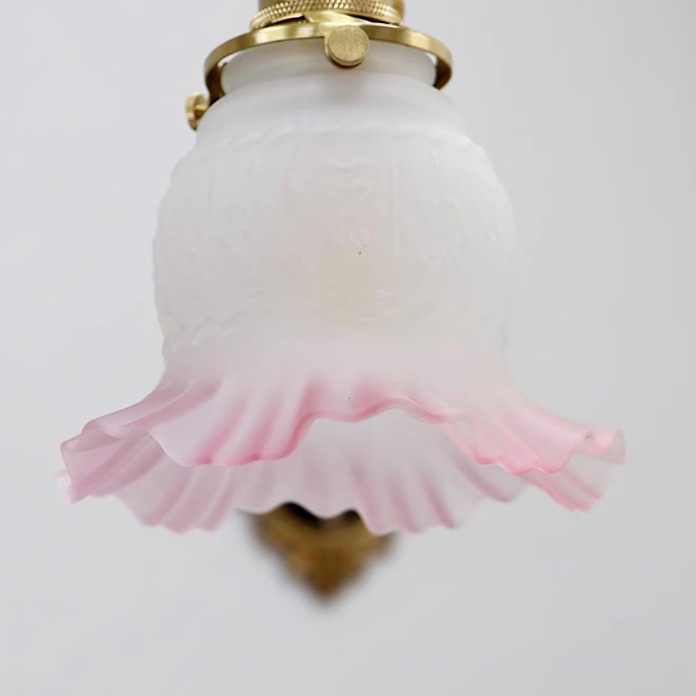 Tulips Pendant Lamp Glass Amber Organic - Letslighting