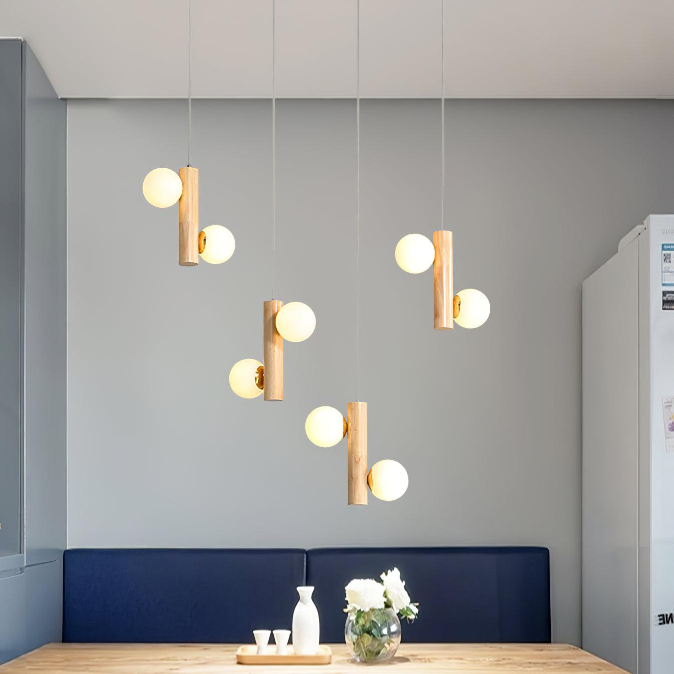 Tupelo Double Pendant Lamp - Blowlighting