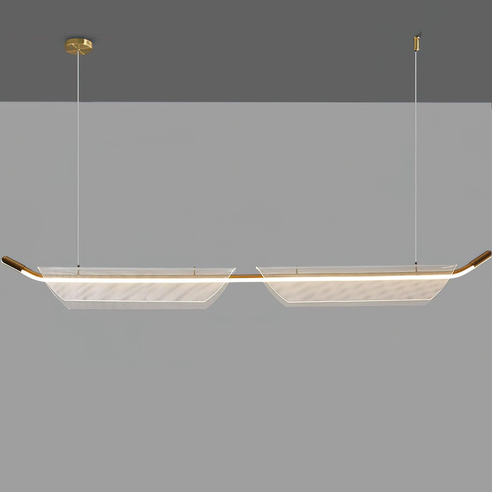 Two Boats Acrylic Pendant Light - Blowlighting