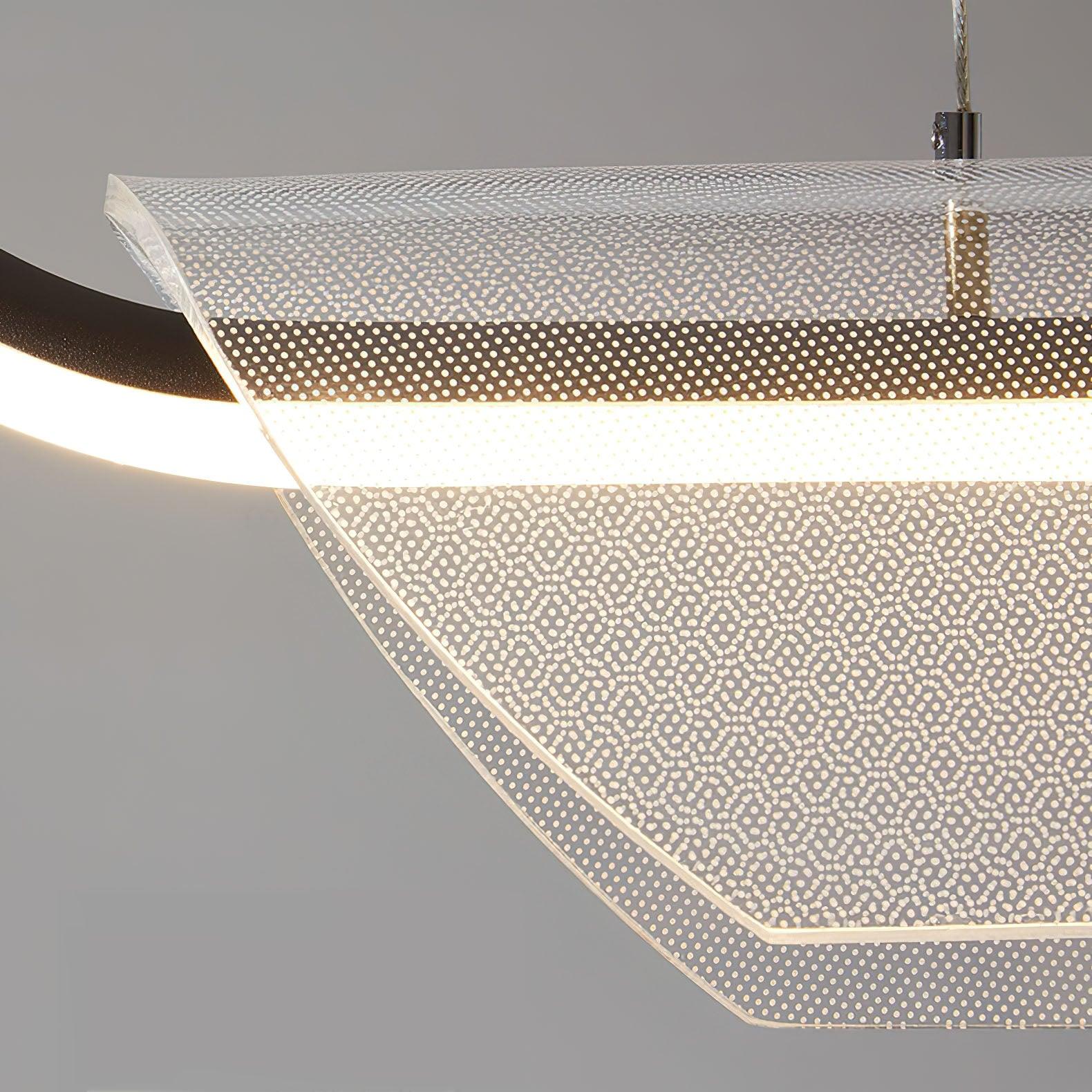 Two Boats Acrylic Pendant Light - Blowlighting